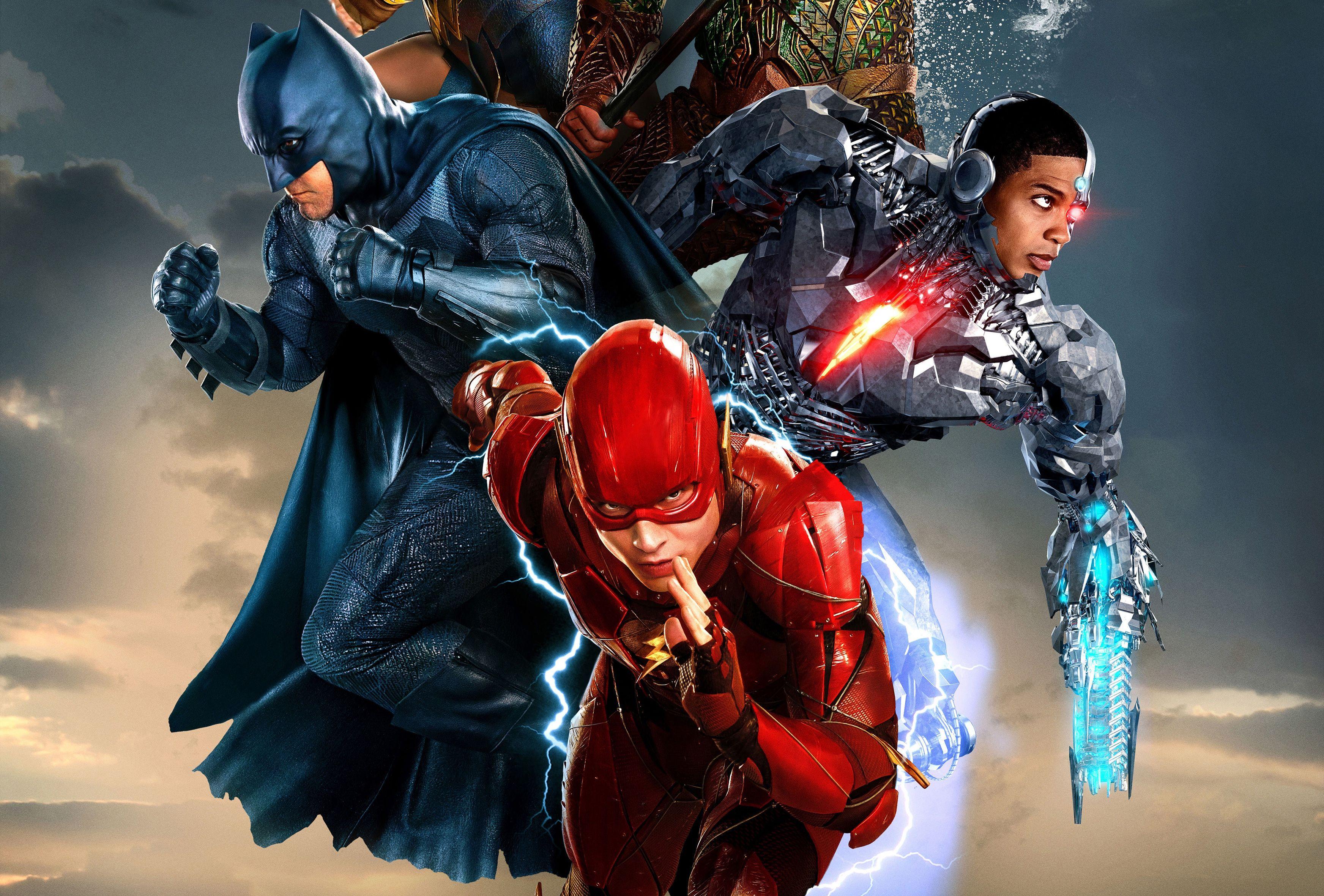3488x2361 Justice League Flash Wallpaper .