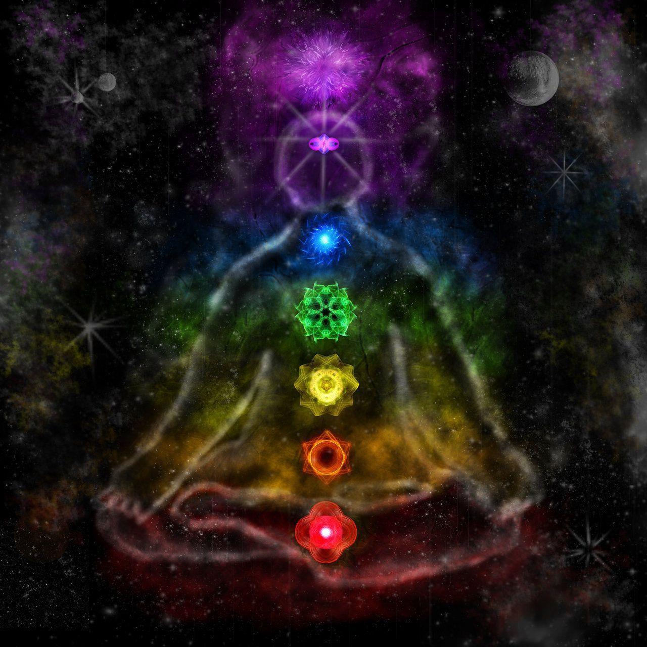 1280x1280 Chakra iPhone Wallpaper
