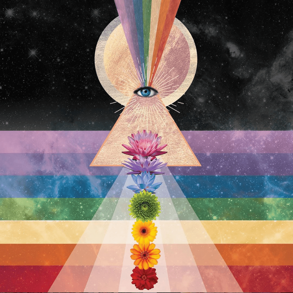 975x977 CRYSTALS: THE SCIENCE BEHIND THE SPIRITUAL. Cosmic art, Celestial art, Psychedelic art
