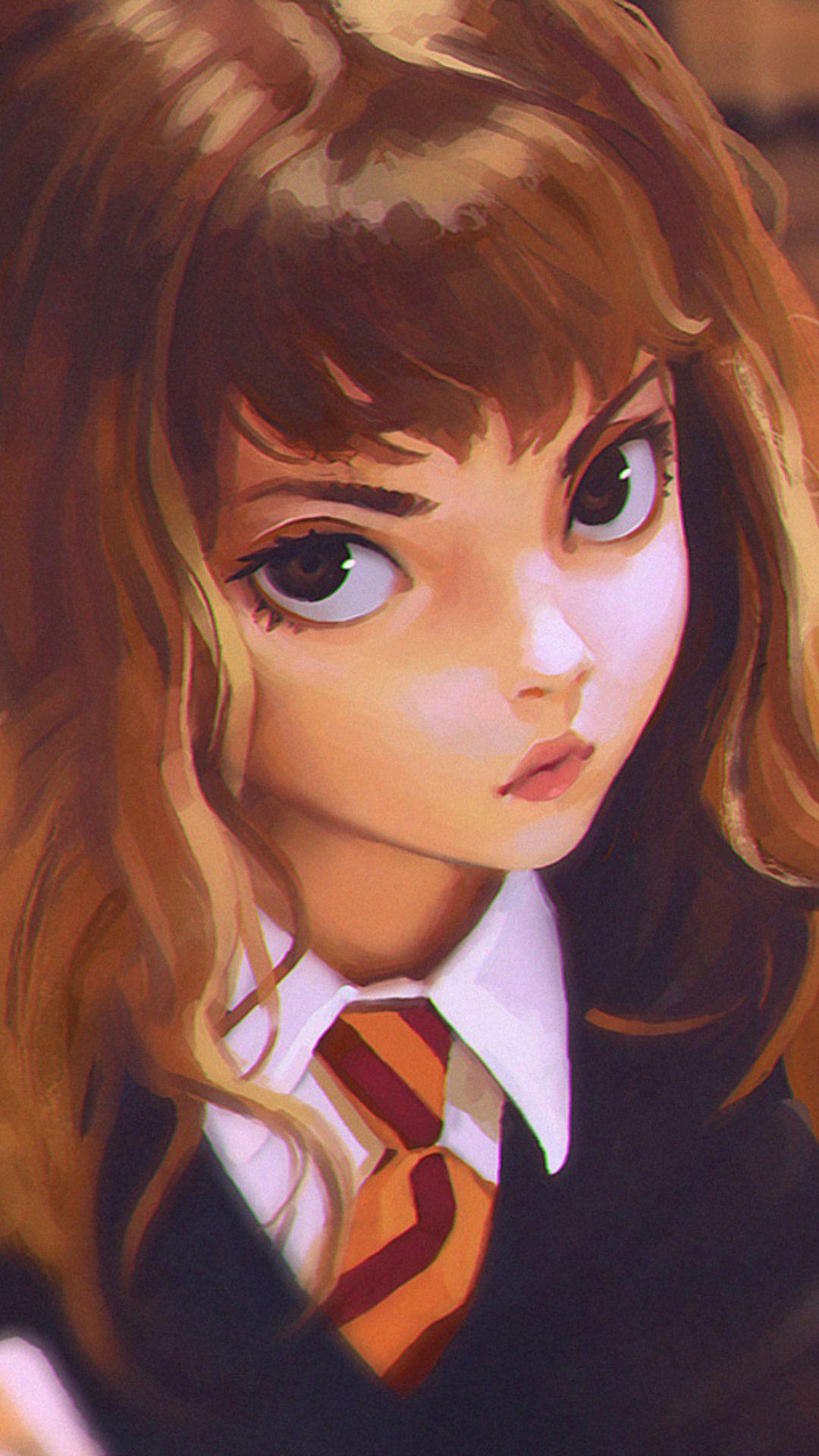 1080x1920 Emma Watson Hermione Granger Artwork iPhone 6s, 6 Plus, Pixel xl , One Plus 3t, 5 HD 4k Wallpaper, Image, Background, Photo and Picture