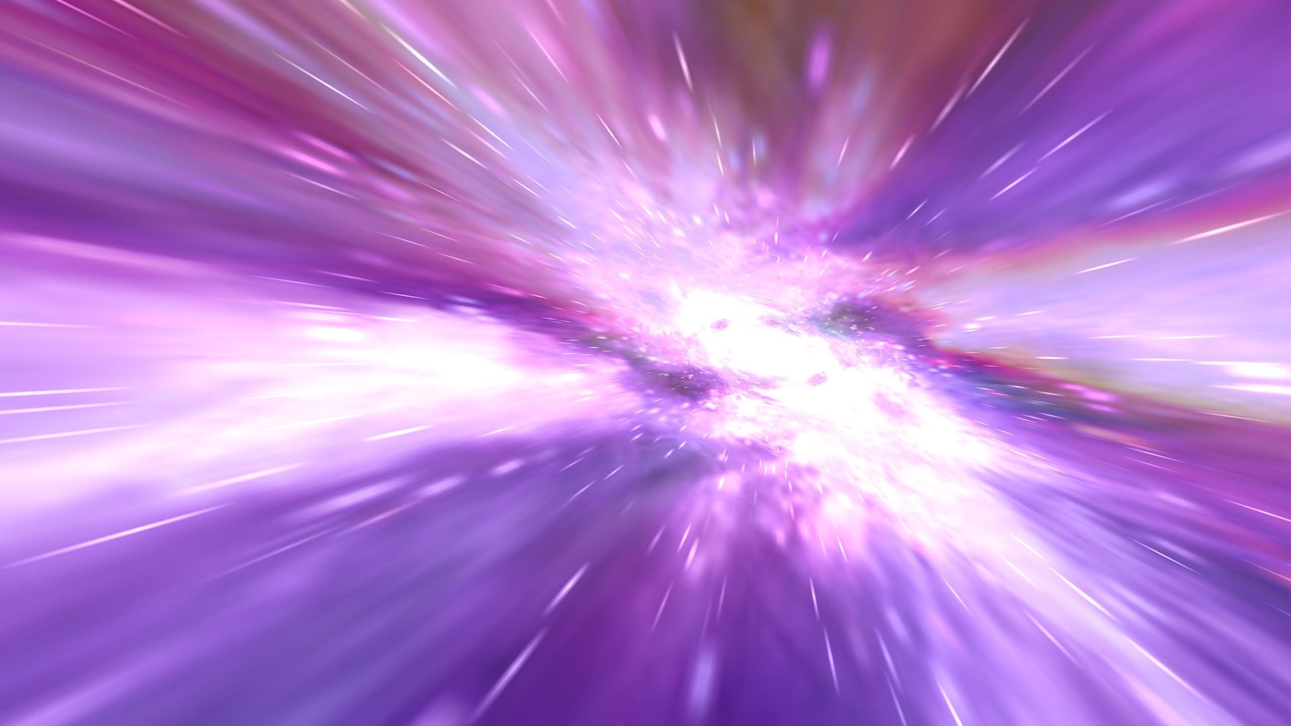 2560x1440 Hyperspace HD Wallpaper