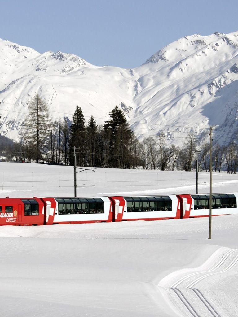 768x1024 Free download Passenger train in the snow in Switzerland wallpaper and image [1920x1080] for your Desktop, Mobile & Tablet. Explore Train Wallpaper Borders for Men. Hunting Wallpaper Border, Wallpaper