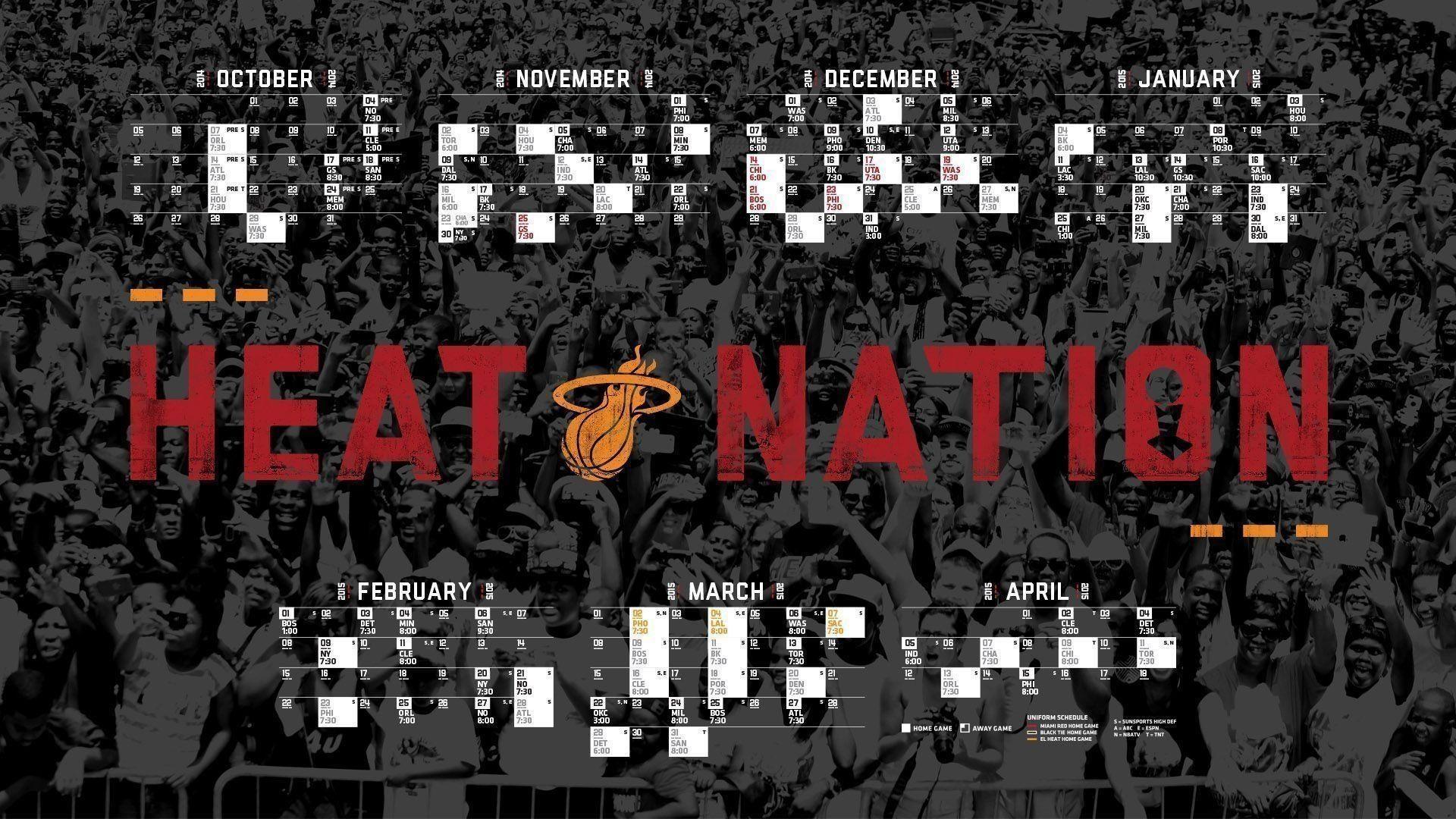 1920x1080 New Miami Heat Wallpaper 2015 FULL HD 1920×1080 For PC Background. Miami heat, Heat, Sports wallpaper