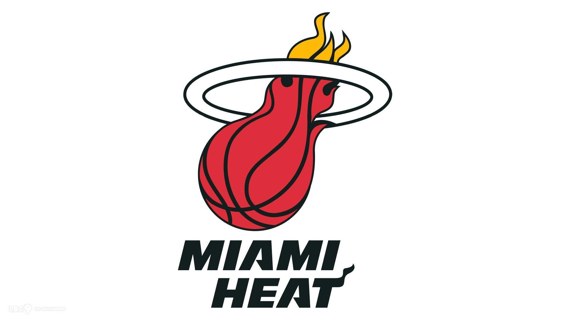1920x1080 Miami Heat Logo Wallpaper HD