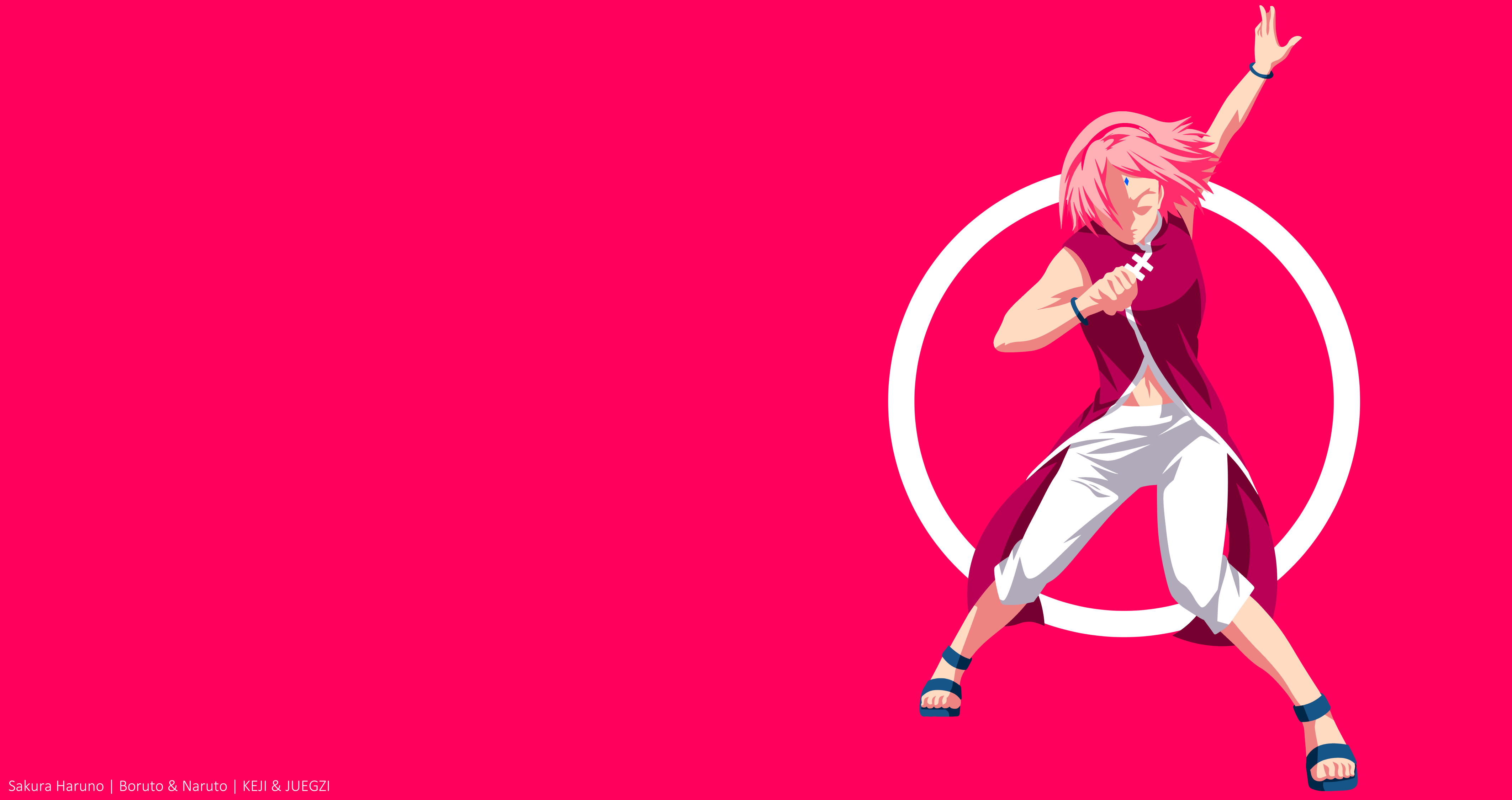 4250x2250 Sakura haruno HD wallpaper, background