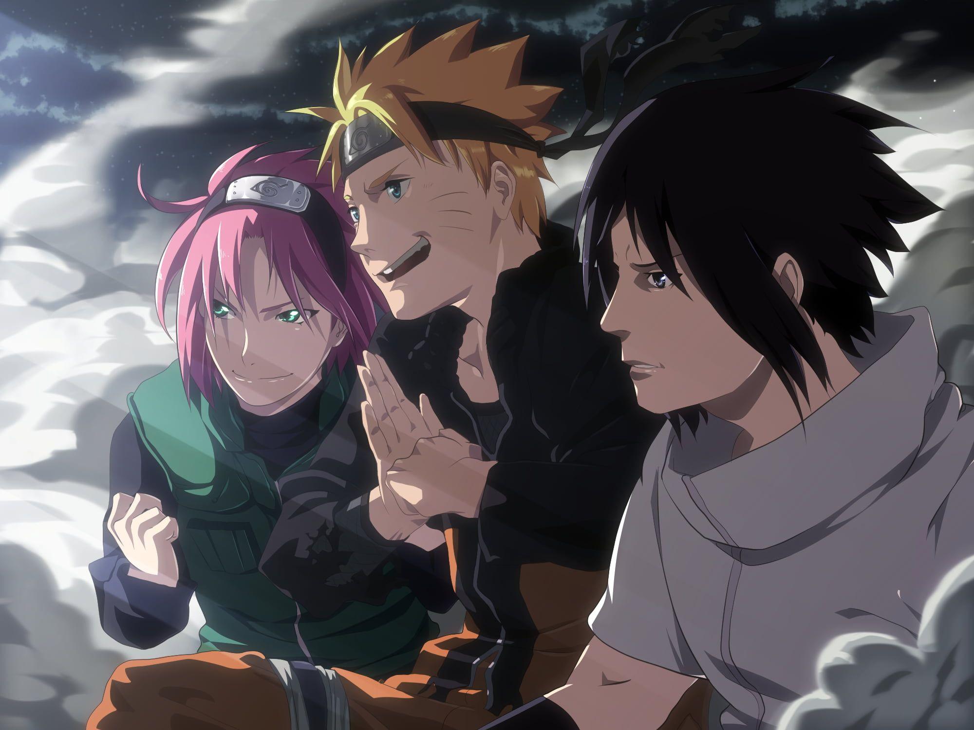 2000x1500 Naruto Uzumaki, Sasuke Uchiha, and Sakura Haruno wallpaper Naruto Shippuuden Uchiha Sasuke Sakura (Haruno) an. Best naruto wallpaper, Naruto team Naruto teams