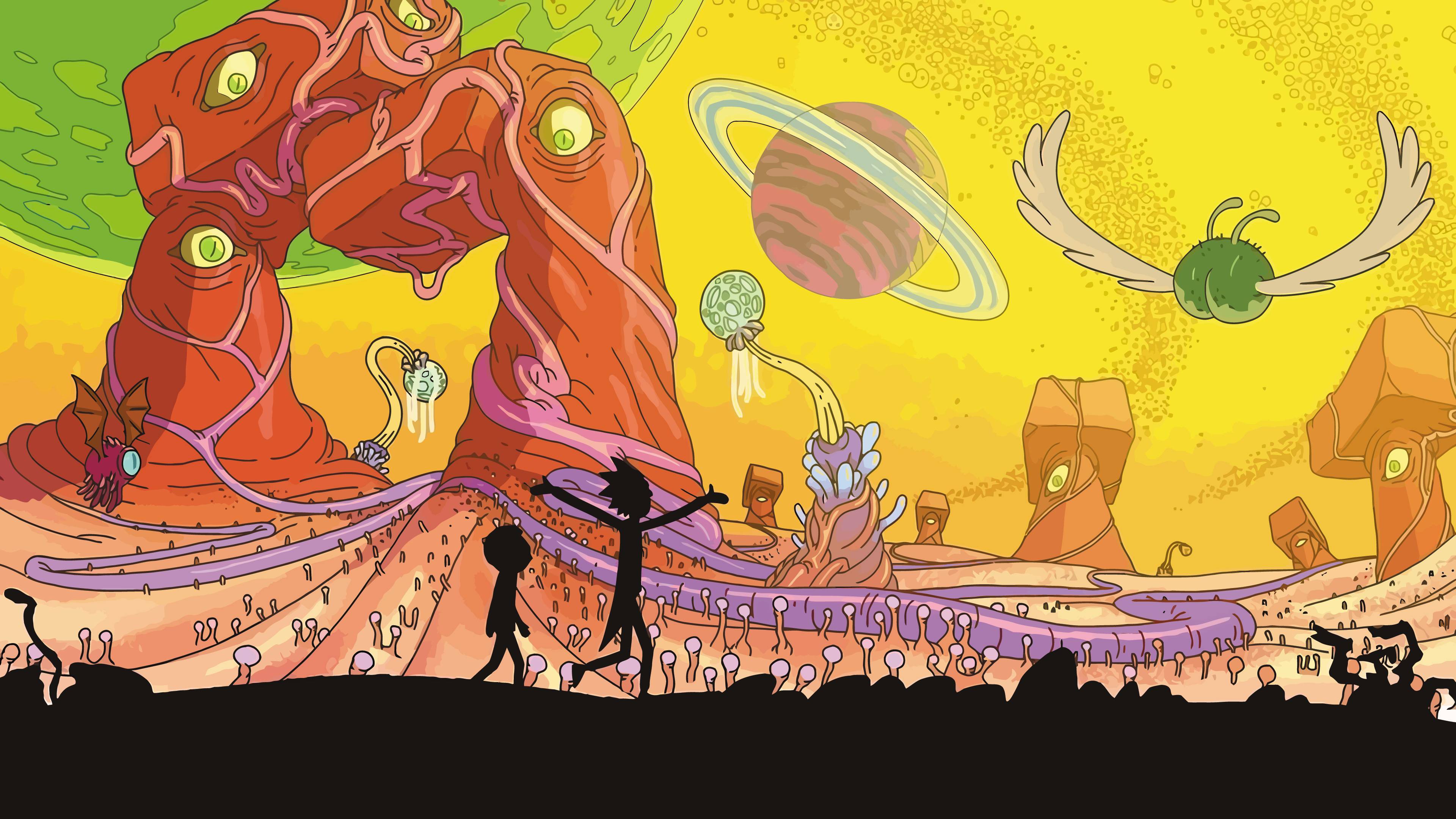 3840x2160 Rick And Morty Wallpaper, HD Artist 4K Wallpaper, Image, Photo and Background