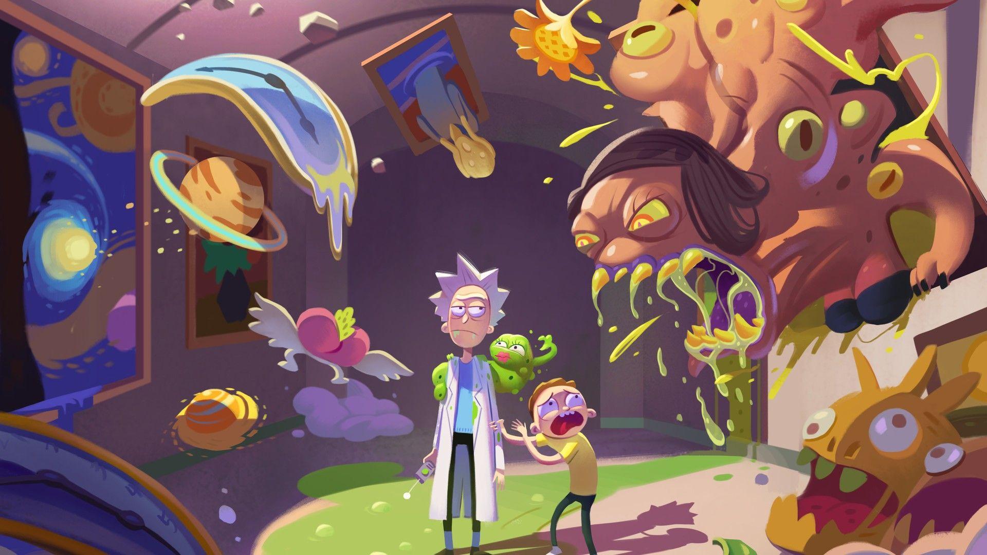 1920x1080 Rick And Morty Desktop Wallpaper With High Resolution Y Morty 4k HD Wallpaper
