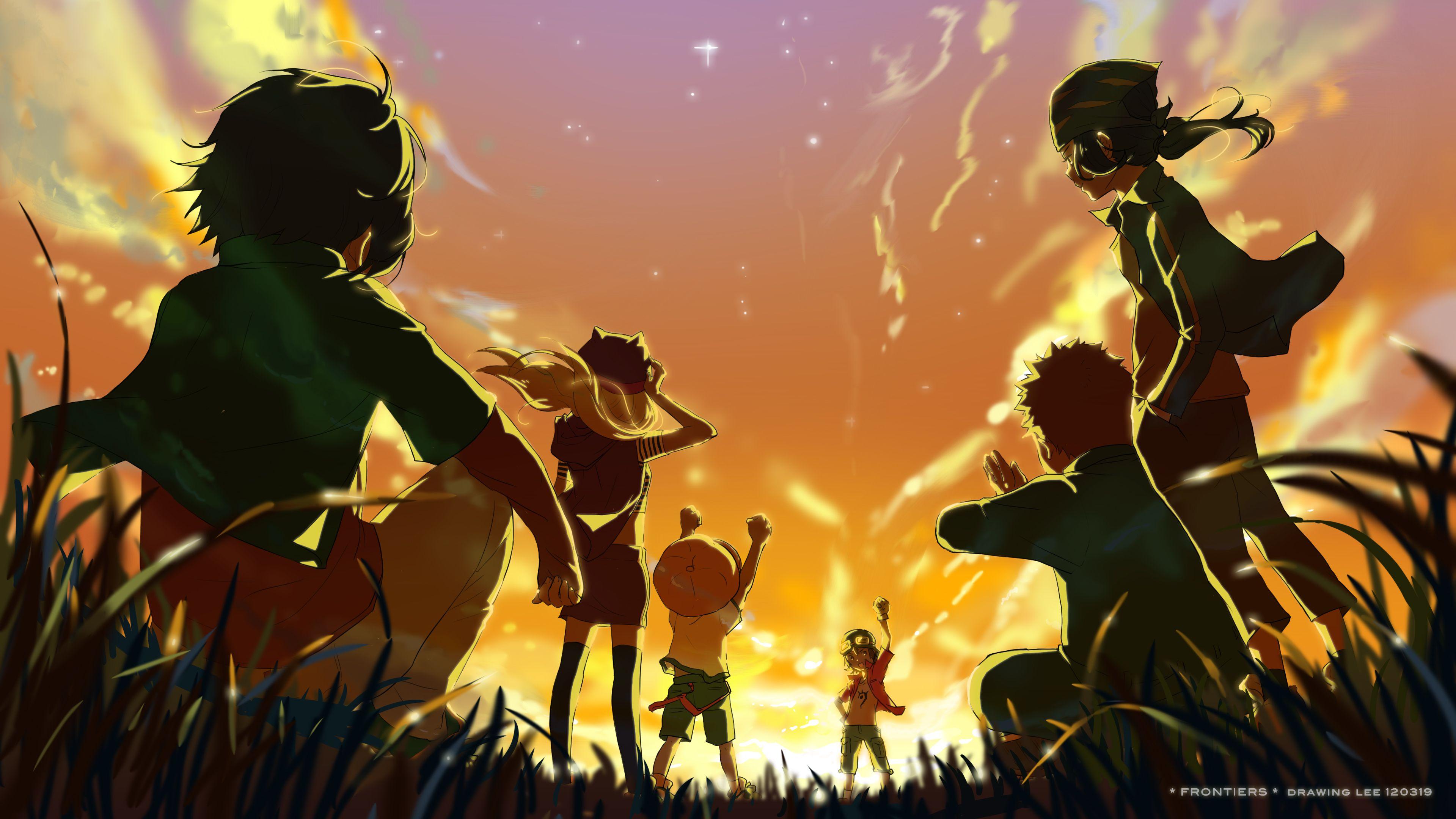 3839x2160 Back To 28 Digimon Wallpaper HD Frontier Wallpaper & Background Download