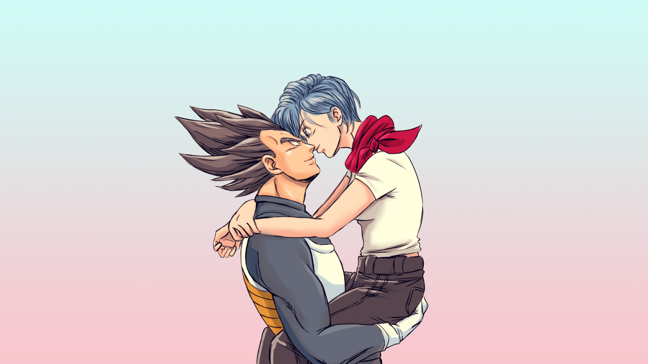 1280x720 bakabackground. Vegeta and bulma, Anime, Bulma
