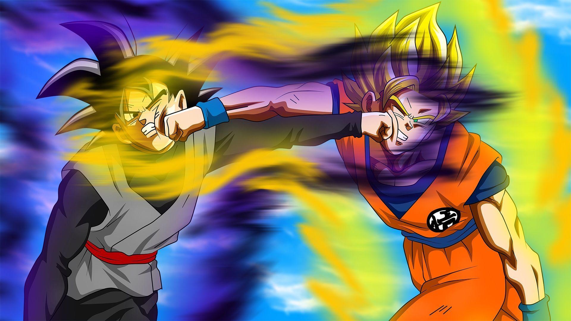 1920x1080 Ultra Instinct Goku Vs Naruto