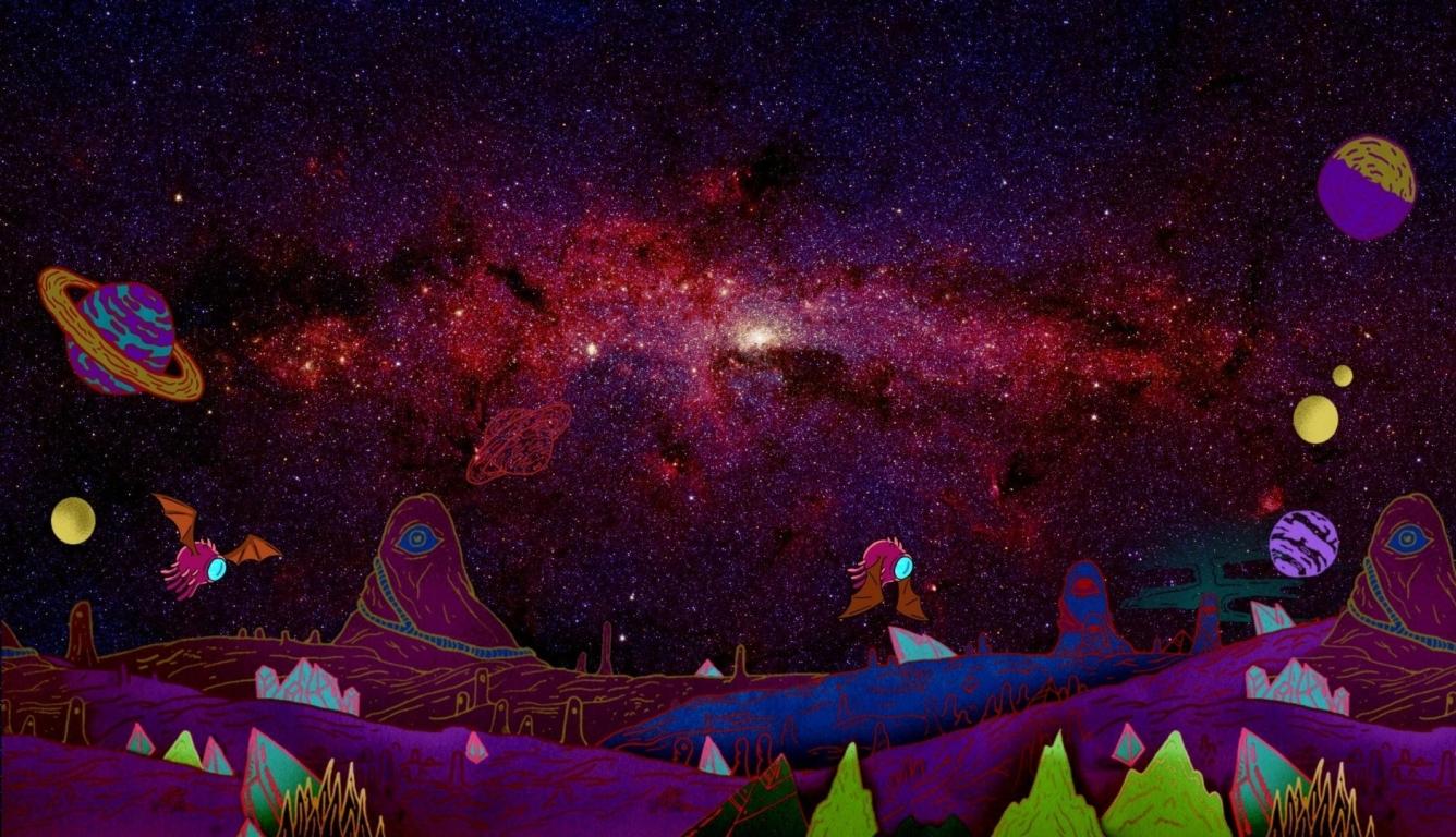 1336x768 Galaxy Rick and Morty HD Laptop Wallpaper, HD TV Series 4K Wallpaper, Image, Photo and Background