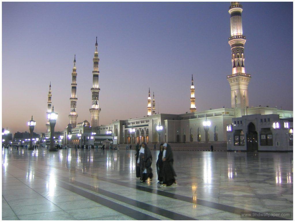 1024x770 beautiful masjid nabawi wallpaper photo. Mesjid, Mekah, Tempat tujuan