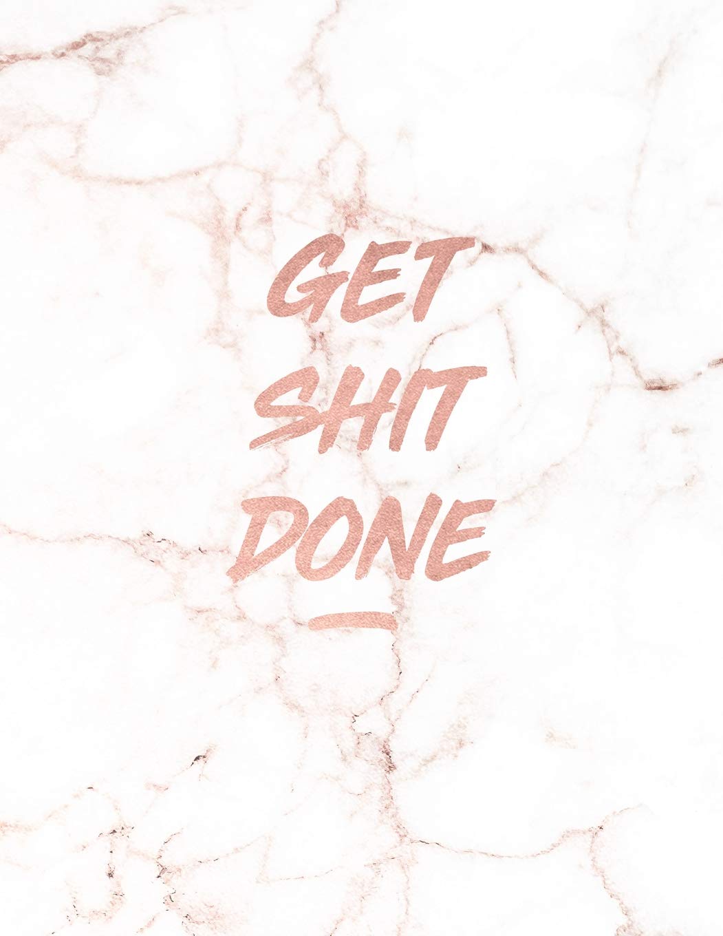 1051x1360 Motivational Rose Gold Marble Wallpaper With Quotes