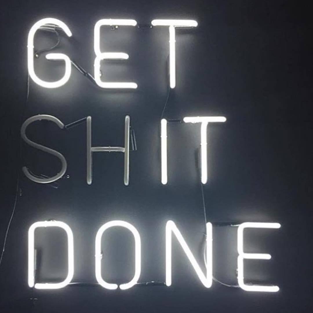 1080x1080 Get Shit Done Wallpaper
