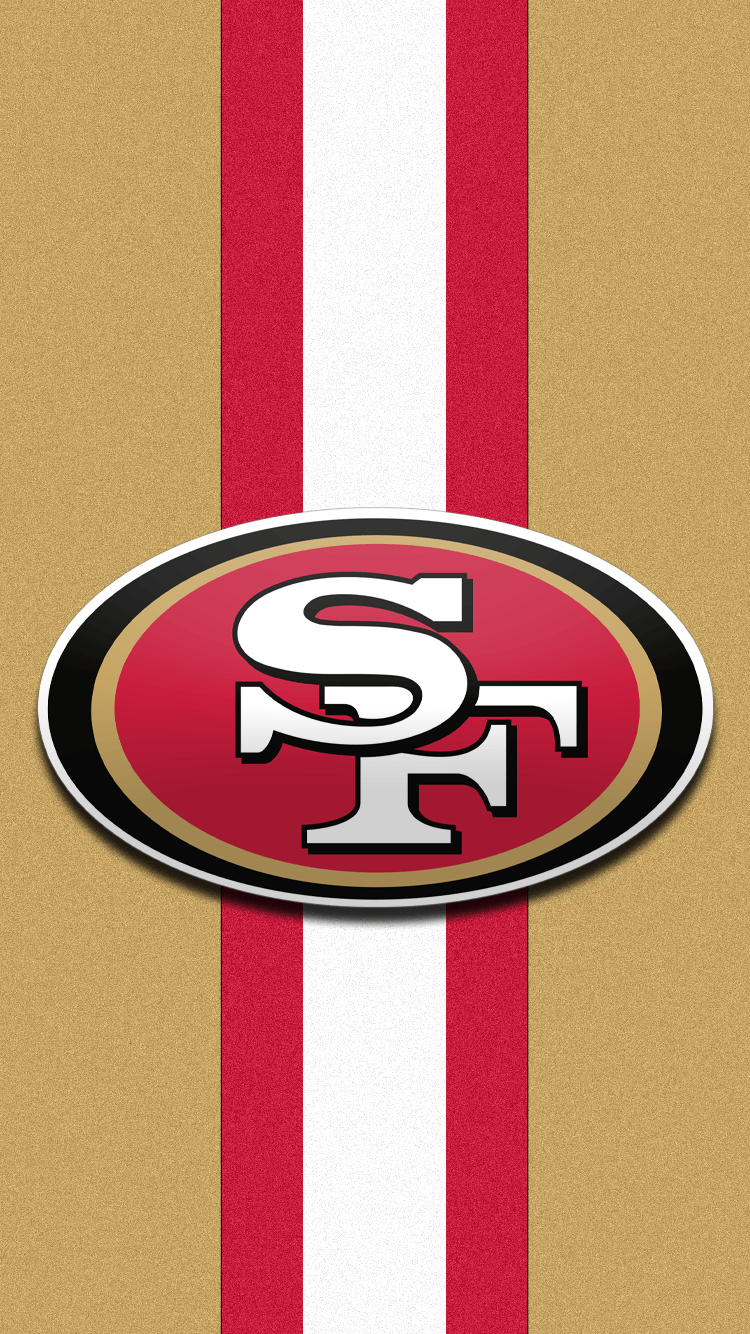 750x1334 SF Niners Logo .