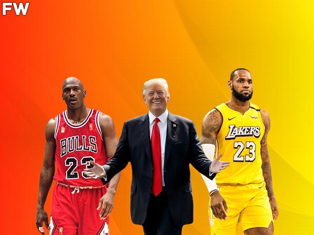 1024x768 NBA All Access Trump: 'Michael Jordan Is The GOAT, Not LeBron James'