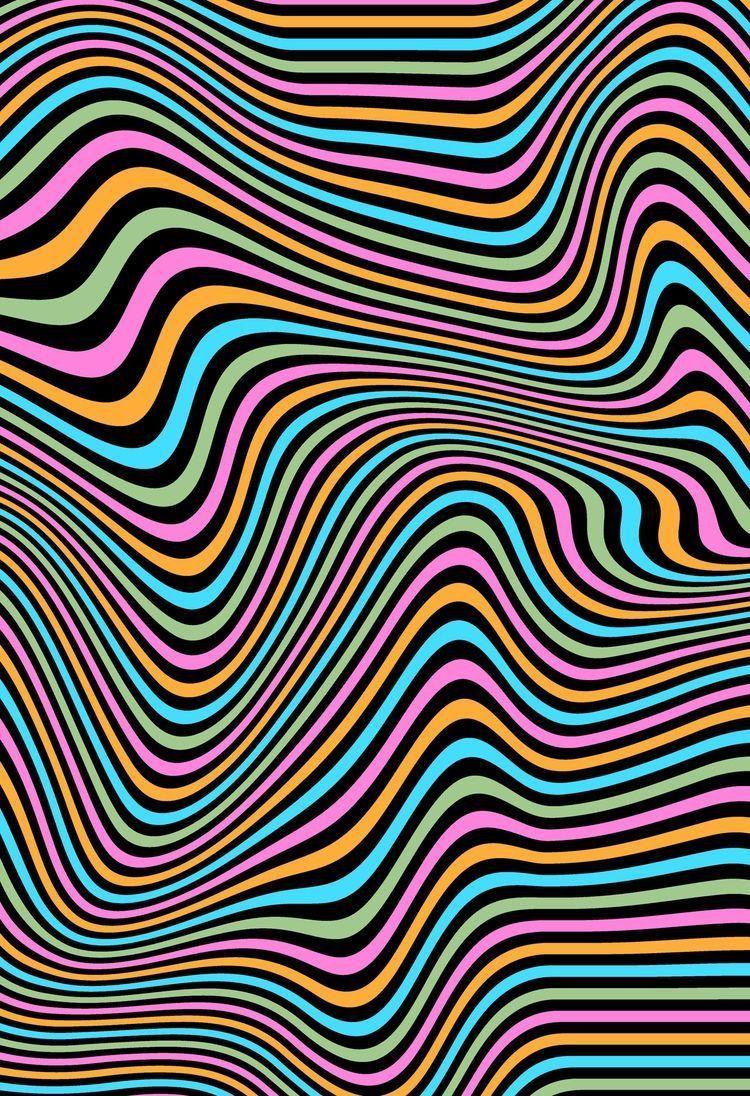 750x1096 Vintage Trippy Retro Aesthetic Wallpaper