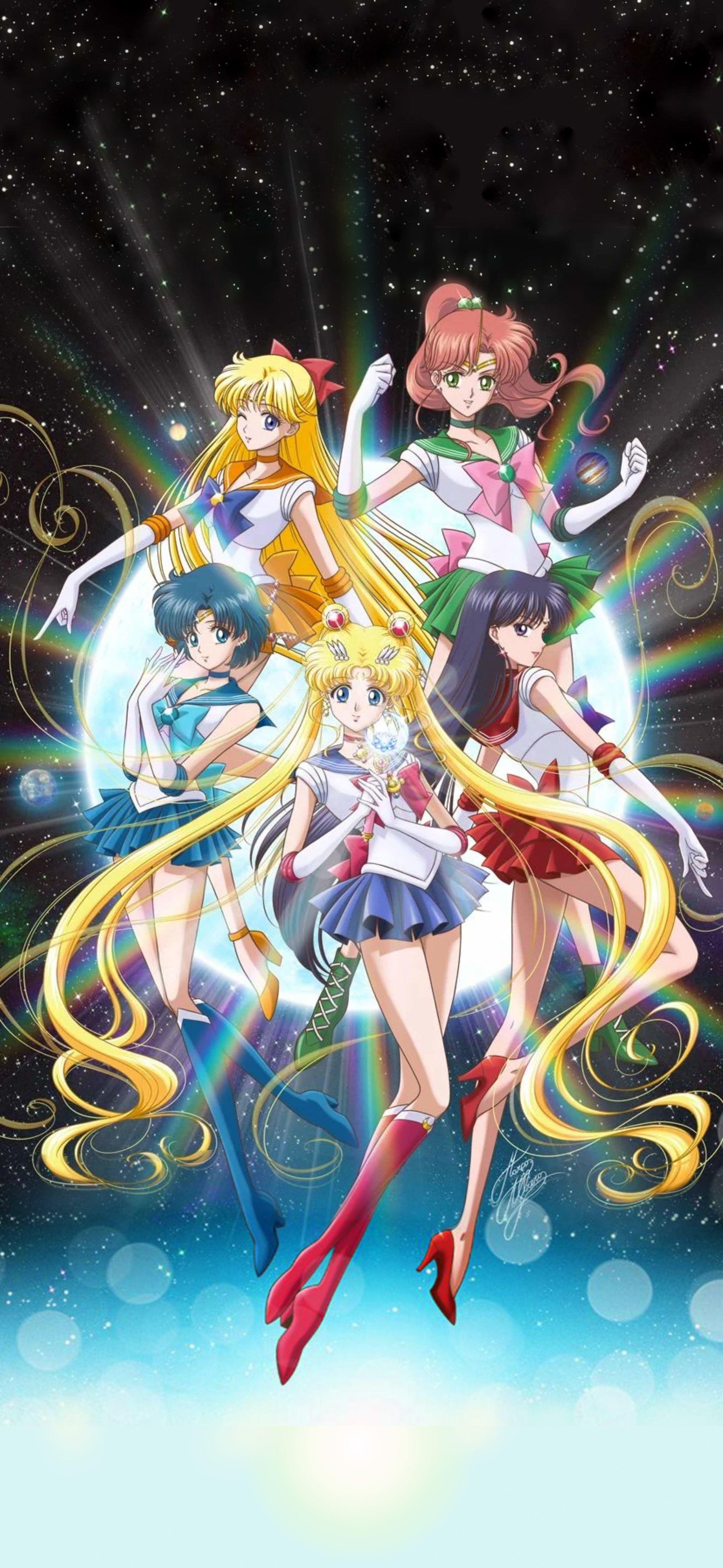 Sailor Moon Crystal Season 3 CD Wallpaper Version by xuweisen on