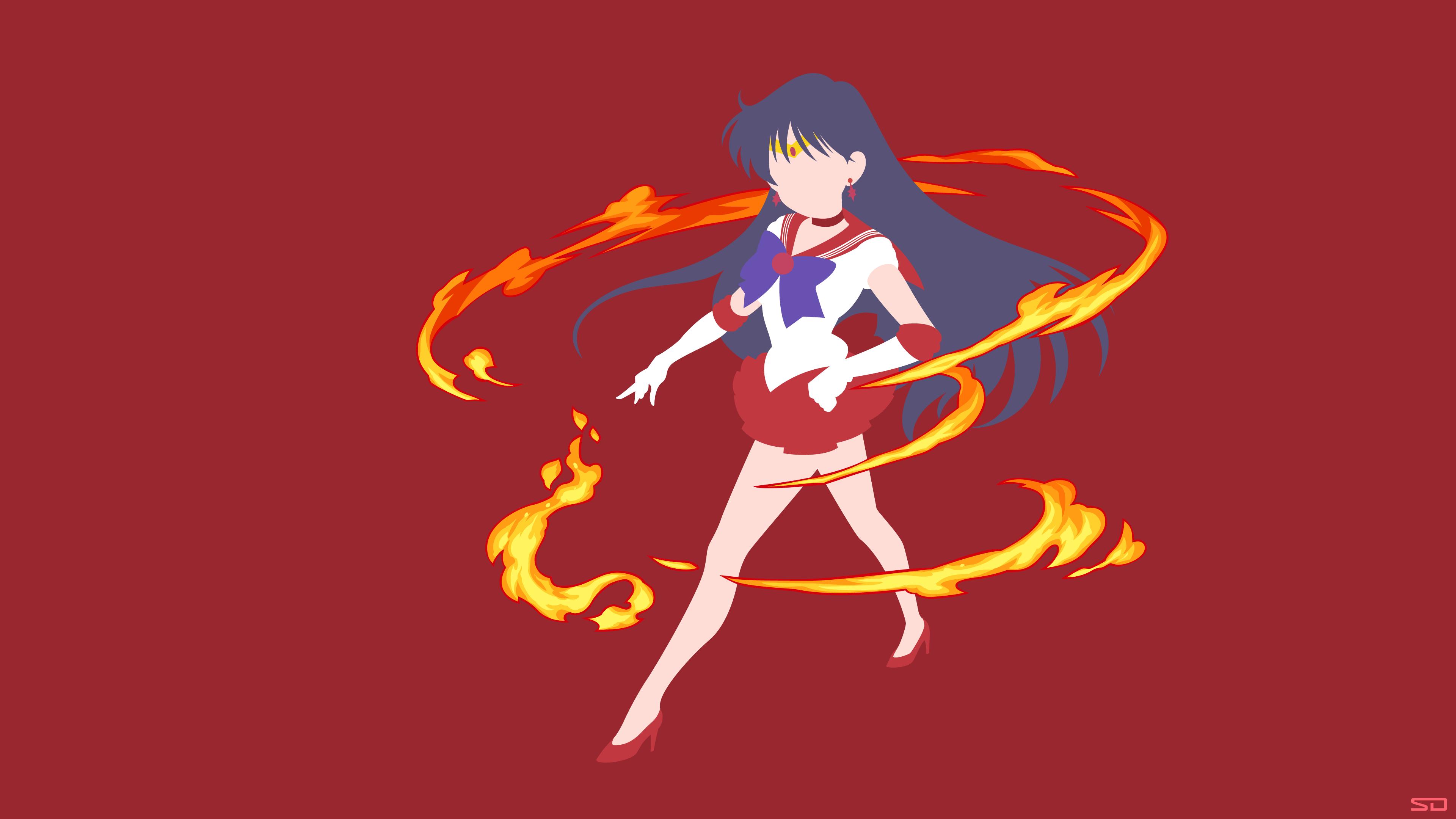 3840x2160 Sailor Moon Minimal 2048x1152 Resolution Wallpaper, HD Minimalist 4K Wallpaper, Image, Photo and Background