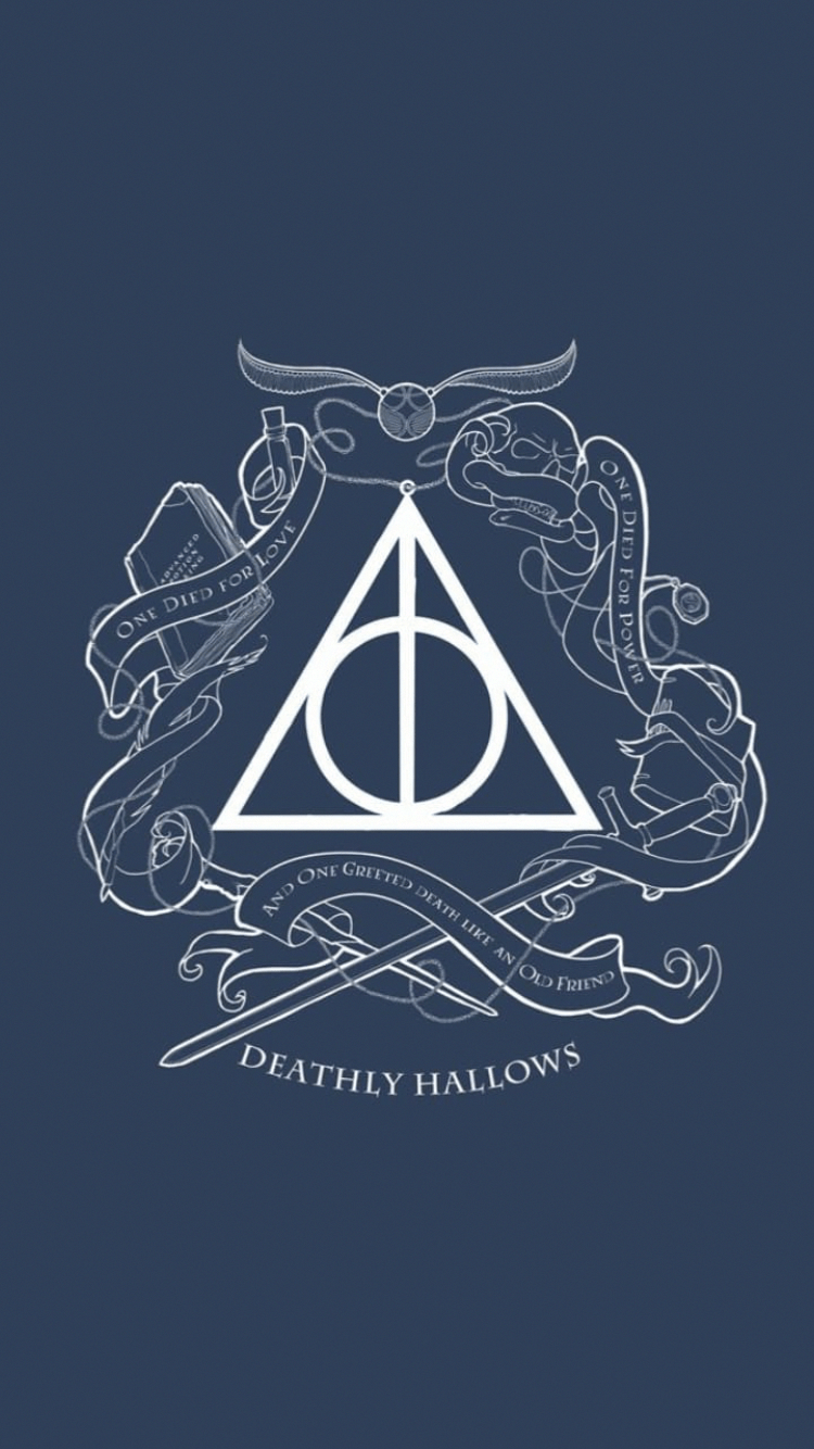 Deathly Hallows iPhone Wallpapers - Top Free Deathly Hallows iPhone  Backgrounds - WallpaperAccess
