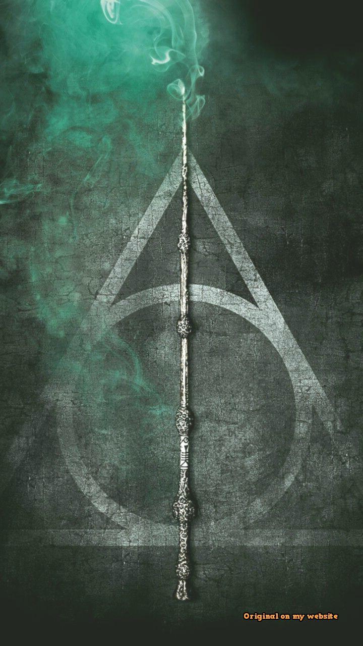 deathly hallows wallpaper iphone