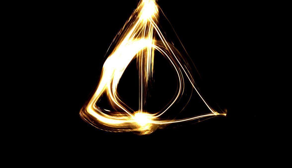 1176x679 Lighting Harry Potter Deathly Hallows Symbols Wallpaper Wallpaper Harry Potter Wallpaper & Background Download