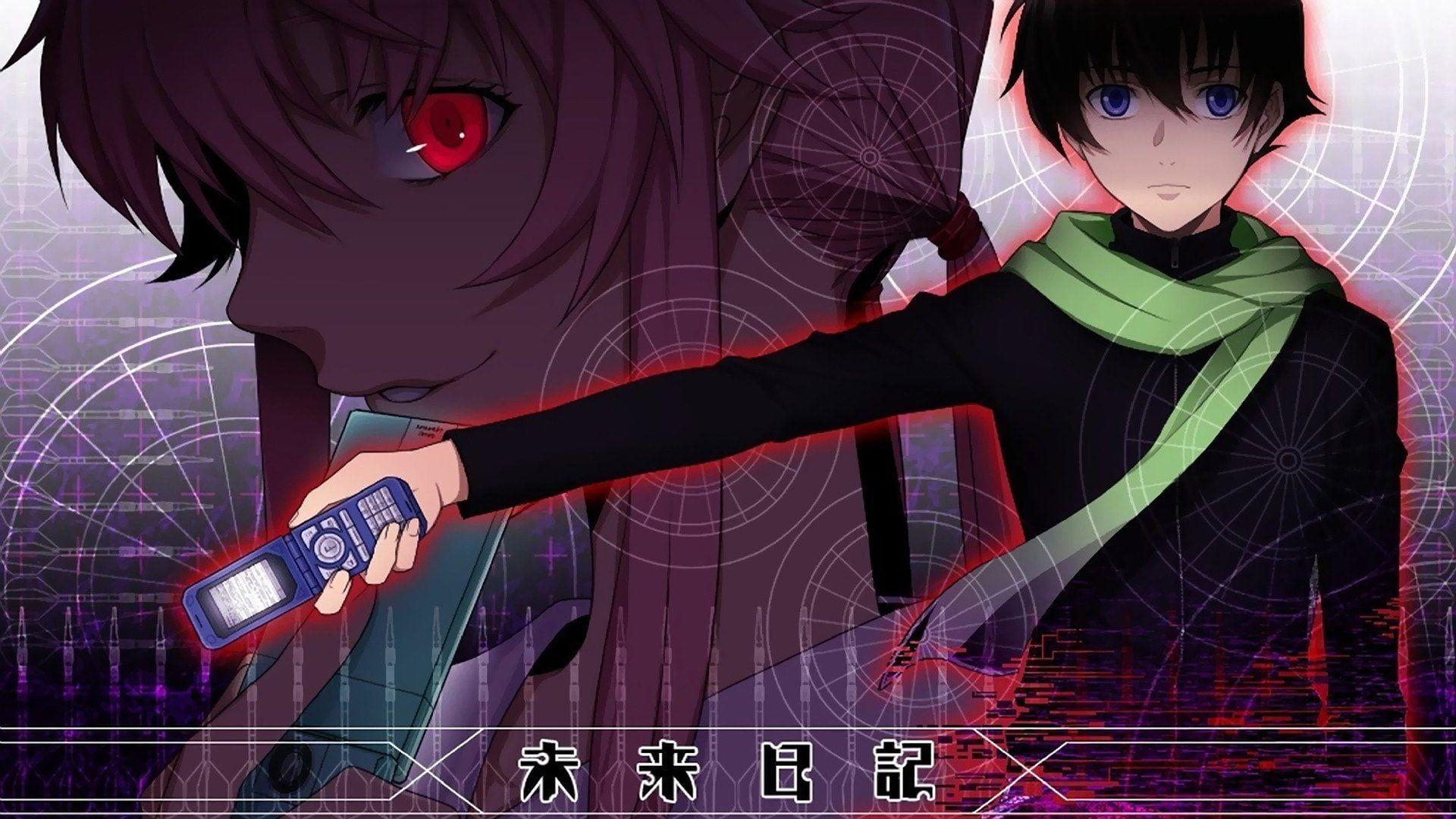 1920x1080 Anime Mirai Nikki Yukiteru Amano Yuno Gasai P #wallpaper #hdwallpaper # desktop. Gasai yuno, Mirai nikki, Anime