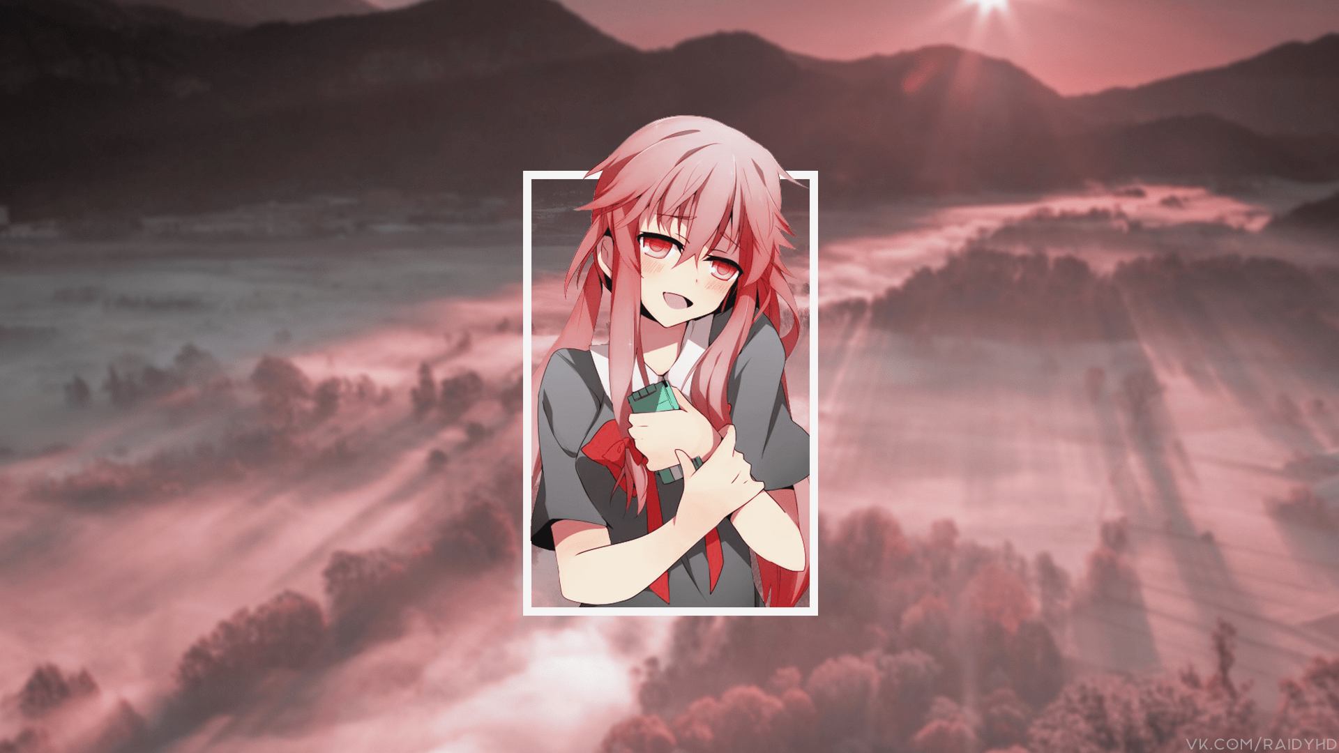 1920x1080 Mirai Nikki Desktop Wallpaper