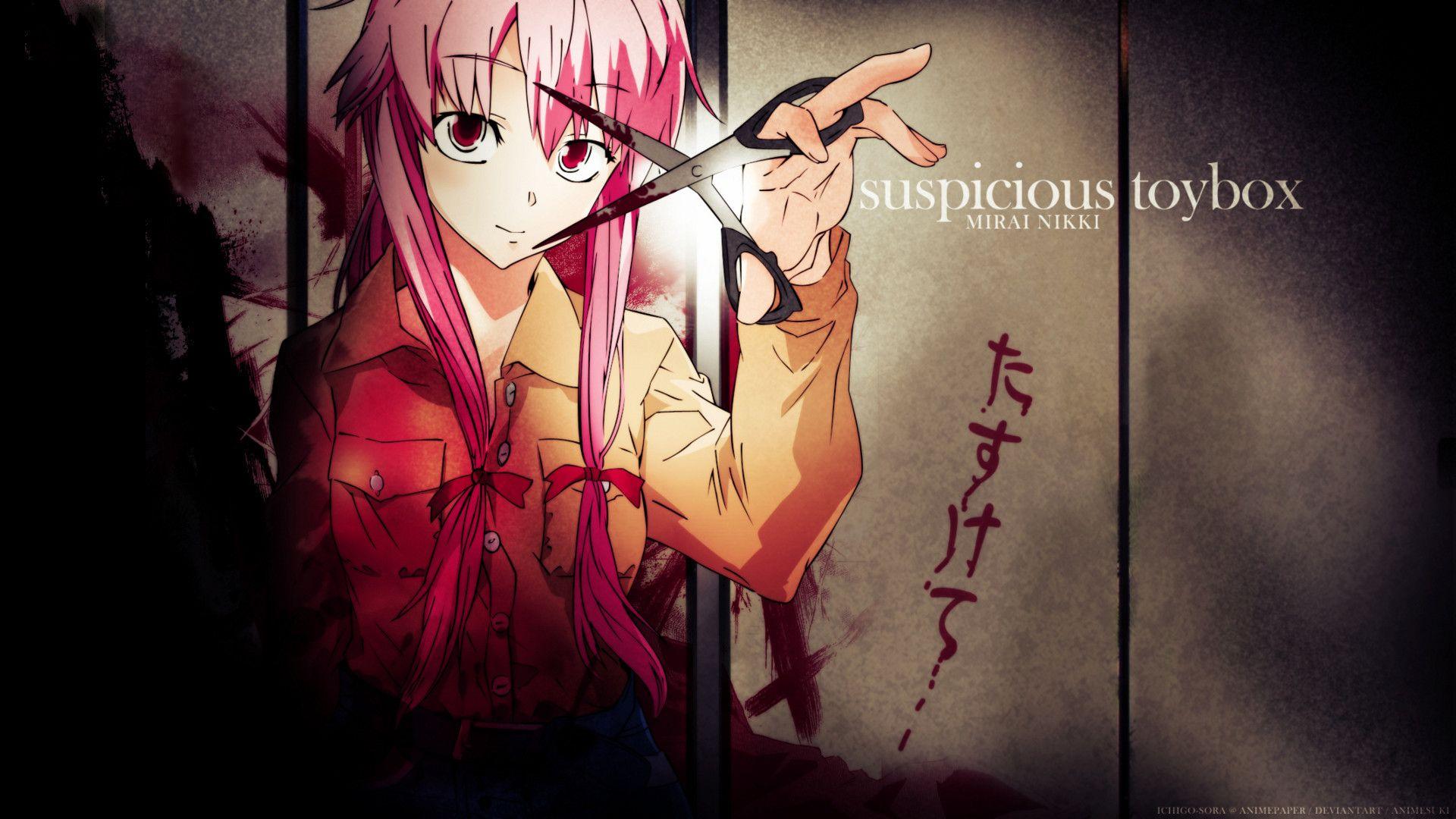 1920x1080 Future Diary Wallpaper background picture