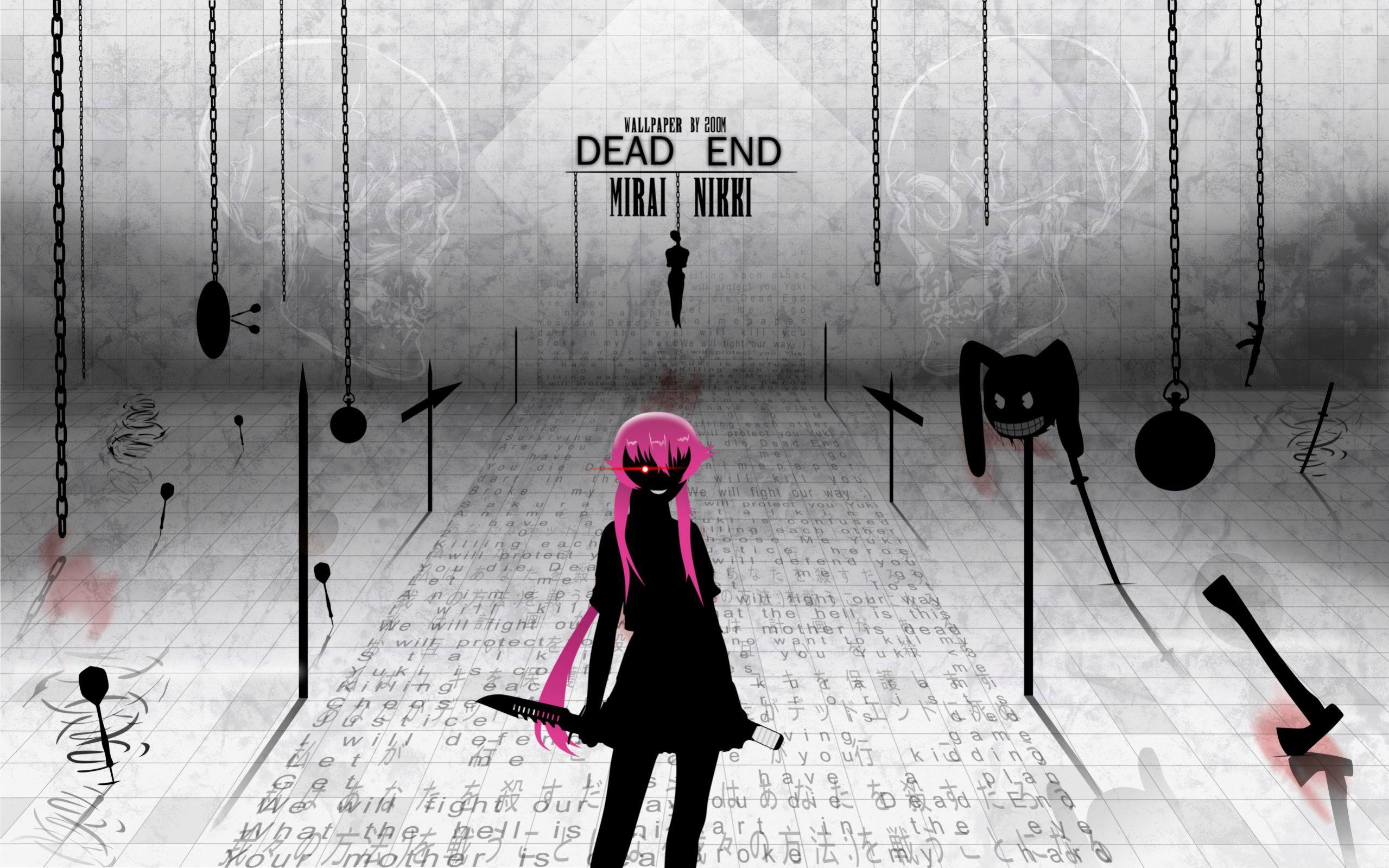 2559x1599 Mirai Nikki (Future Diary), HD Wallpaper Anime Image Board