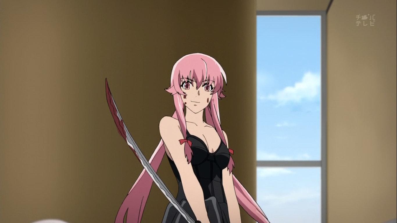 1366x768 Mirai Nikki wallpaper 1366x768 (laptop) desktop background