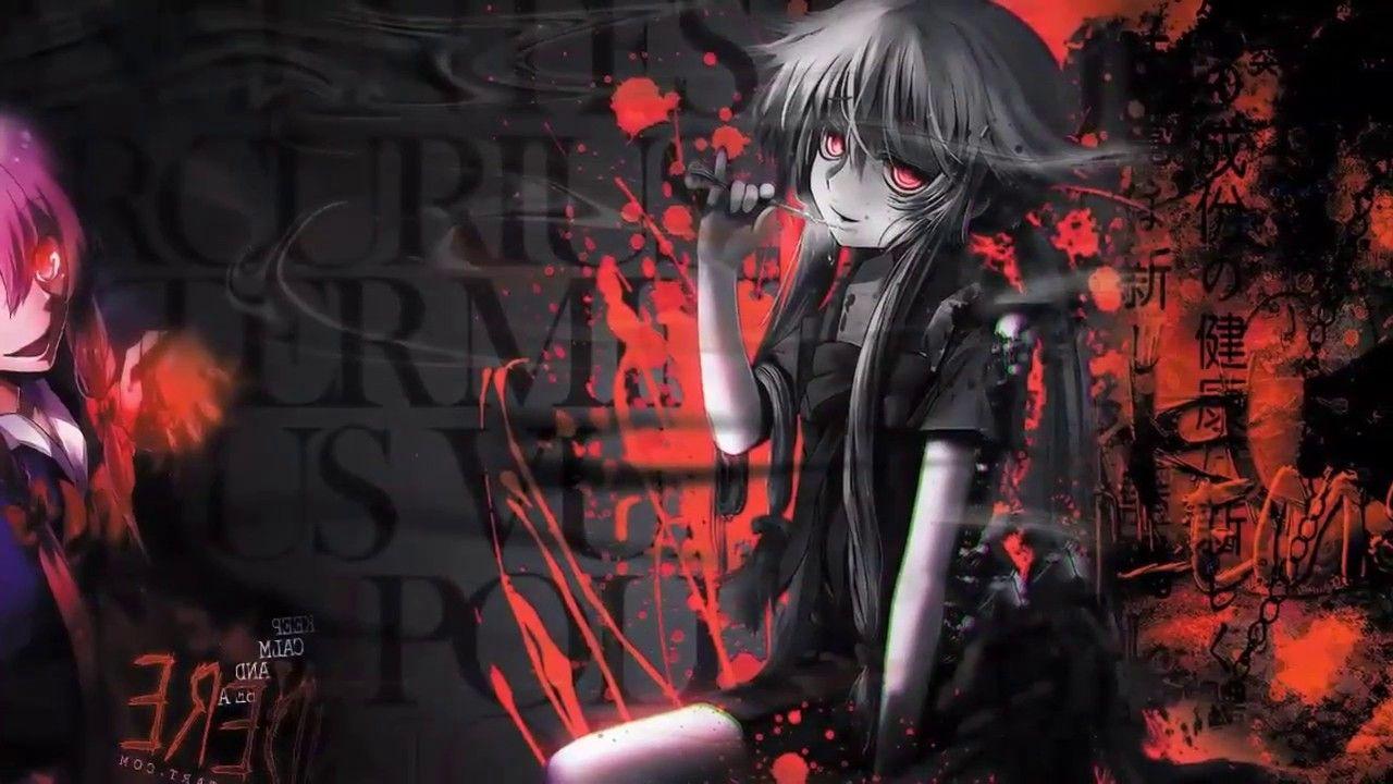1280x720 Mirai Nikki Yuno
