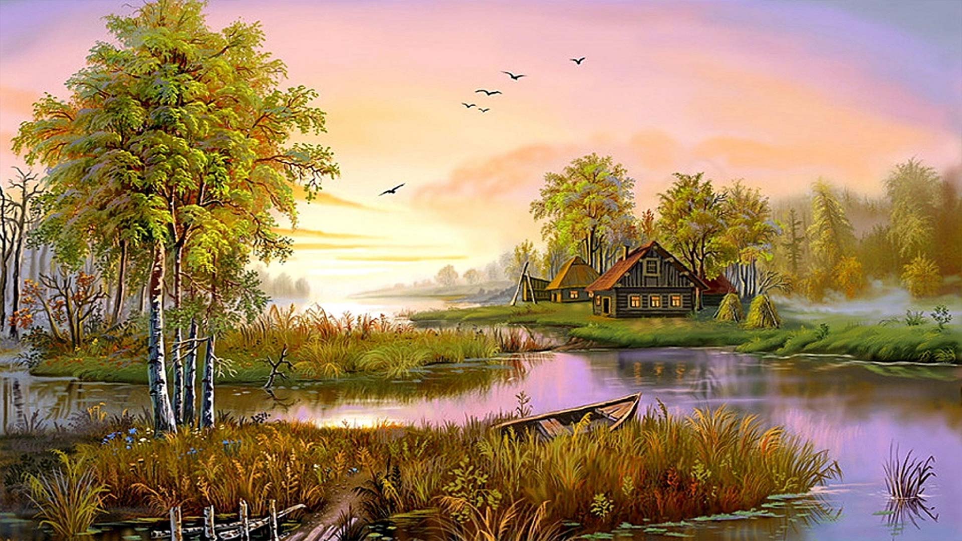 1920x1080 Best & Beautiful Anime Art Wallpaper