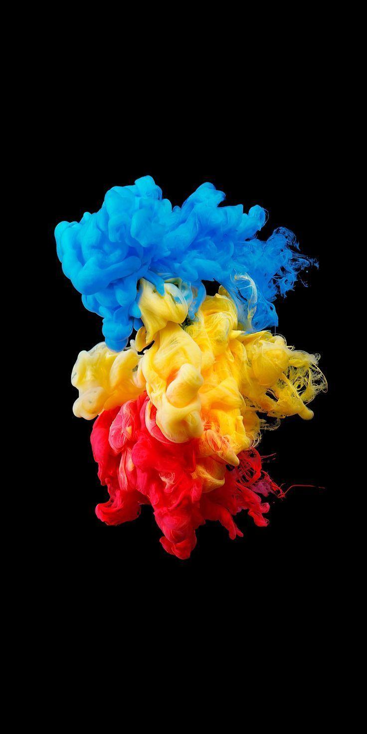 736x1472 Blue Yellow Red #blue #Red #Yellow. Colourful wallpaper iphone, Color wallpaper iphone, Live wallpaper iphone 7