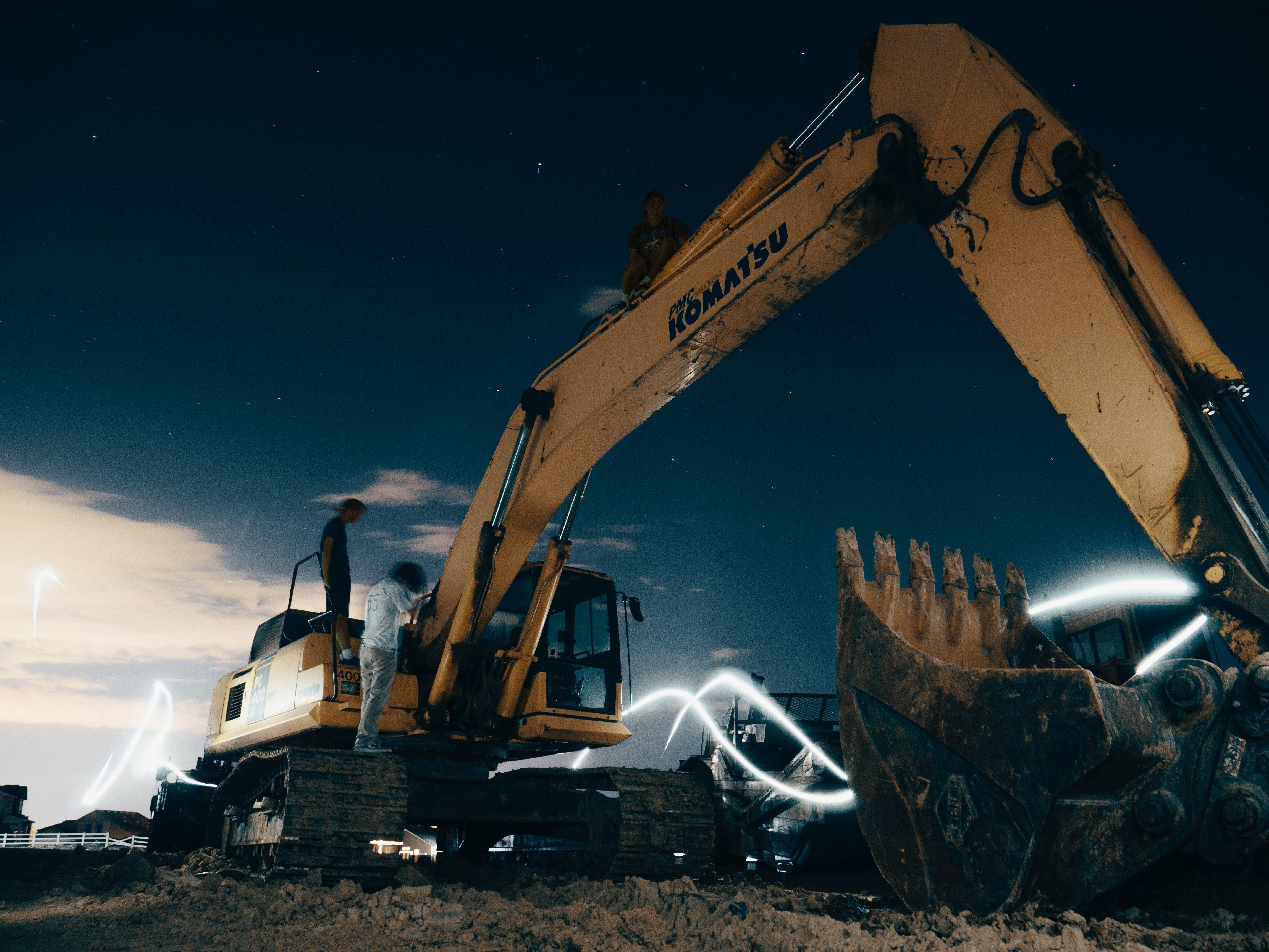 excavator HD wallpapers backgrounds