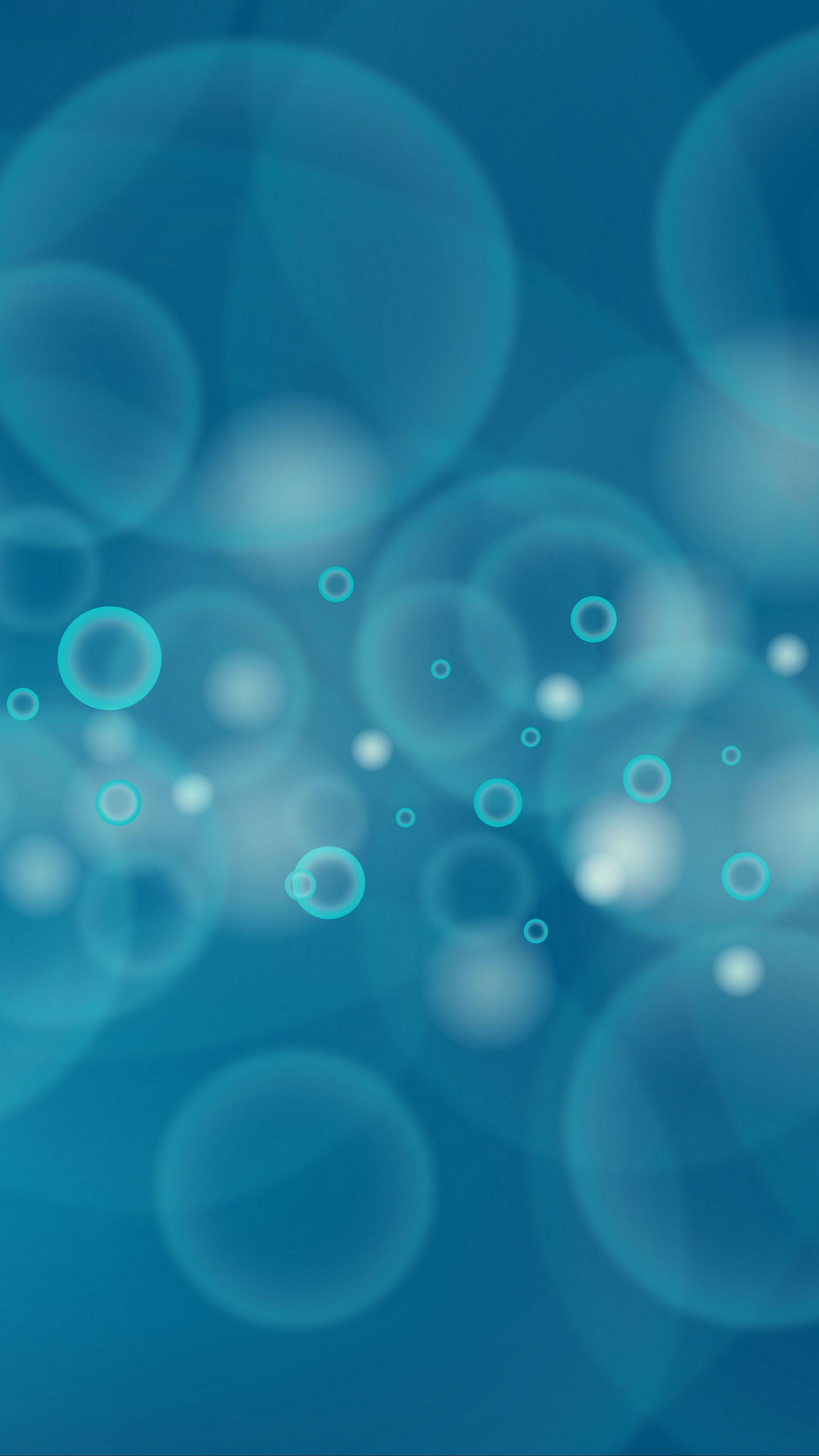 2160x3840 Abstract circles, bubbles, blue #android #wallpaper k #hd. Android wallpaper, Android wallpaper girl, Android wallpaper 4k
