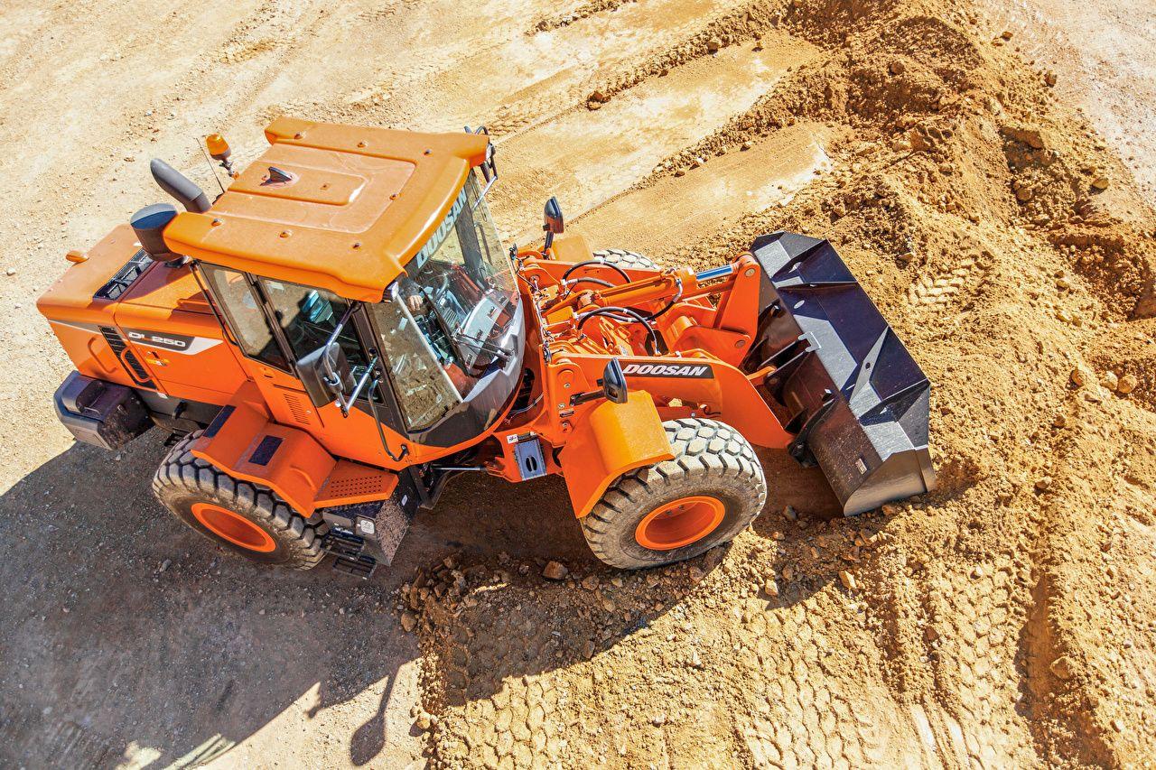 1280x853 Desktop Wallpaper Loader 2016 2017 Doosan DL250 5 Orange