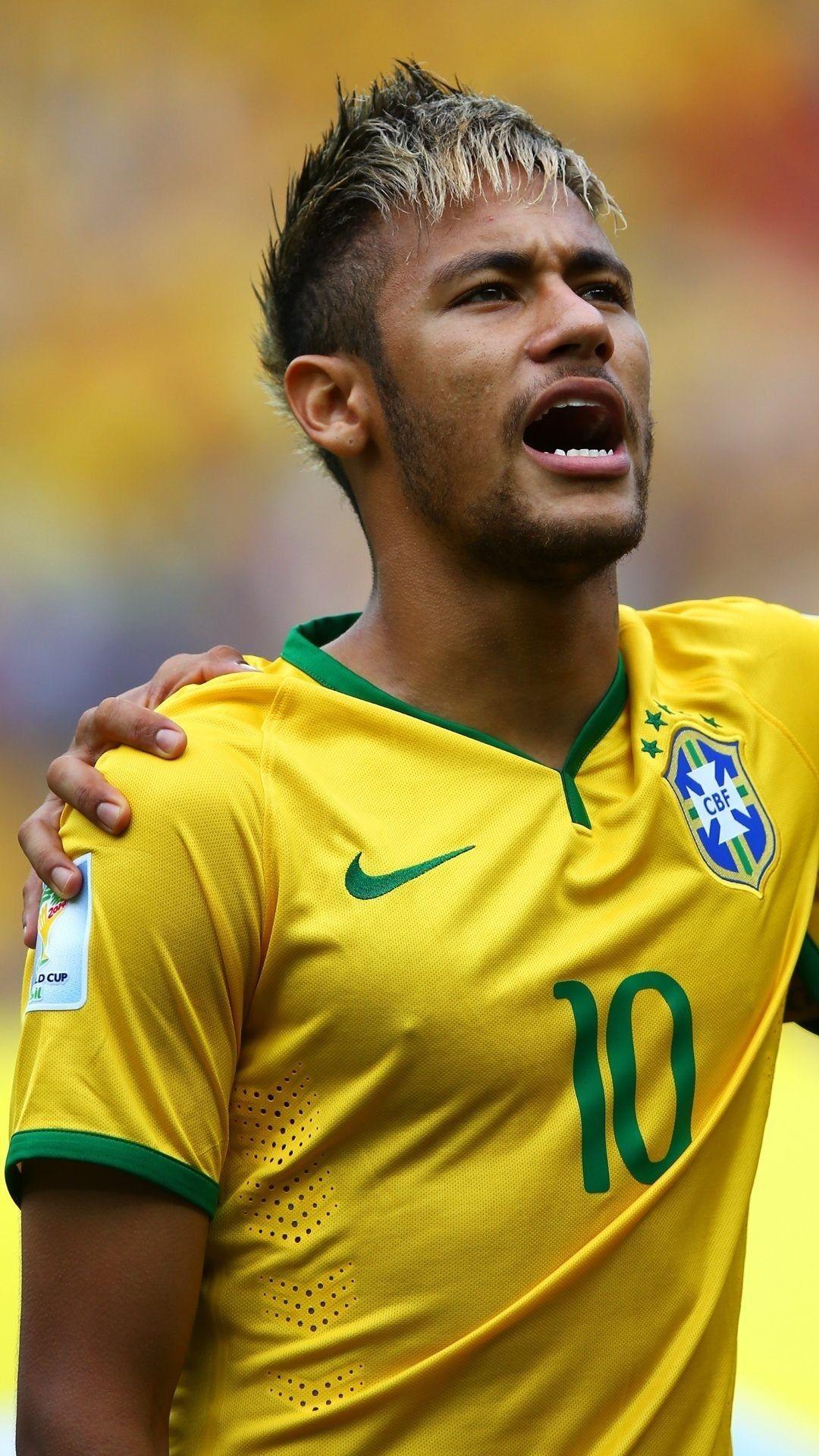 1080x1920 Neymar Brazil Wallpaper