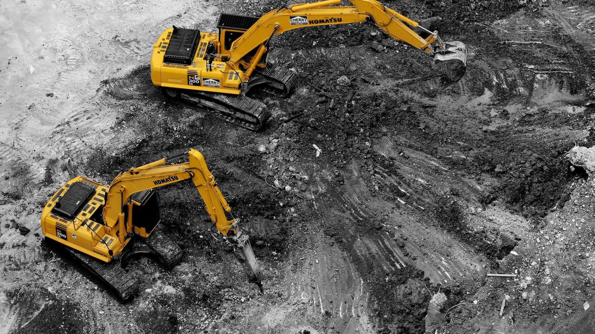 1920x1080 Excavator Wallpaper