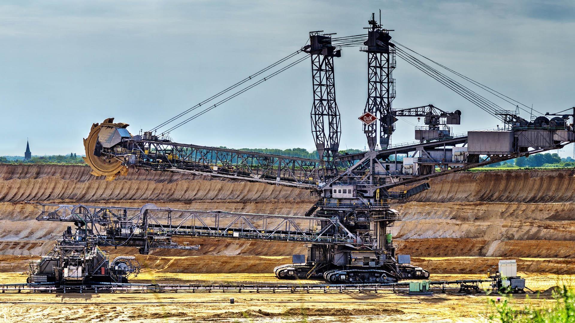 1920x1080 Excavator. Vehicle Wallpaper for Android
