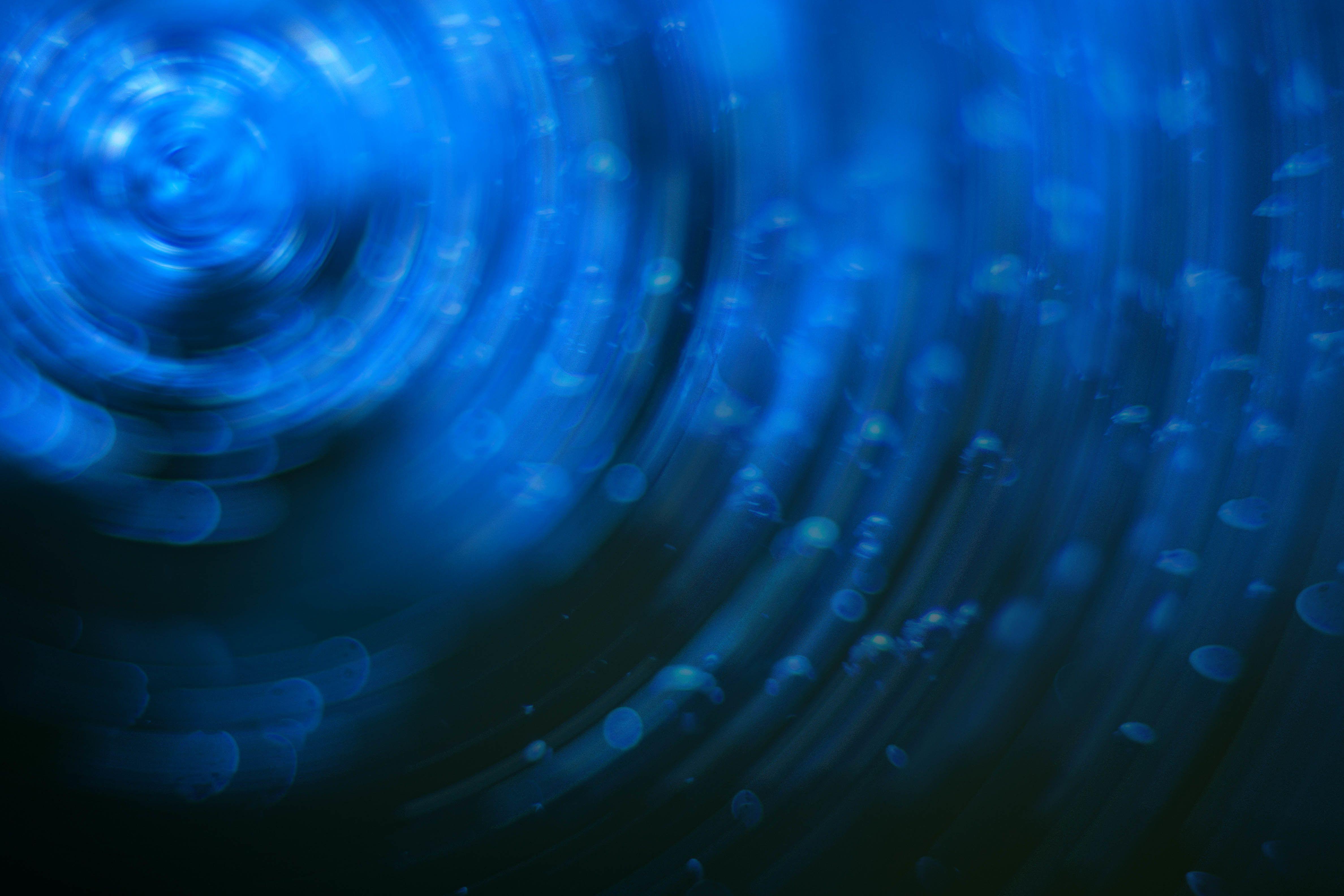 4752x3168 Abstract Blue Bubble Circle 2048x1152 Resolution HD 4k Wallpaper, Image, Background, Photo and Picture