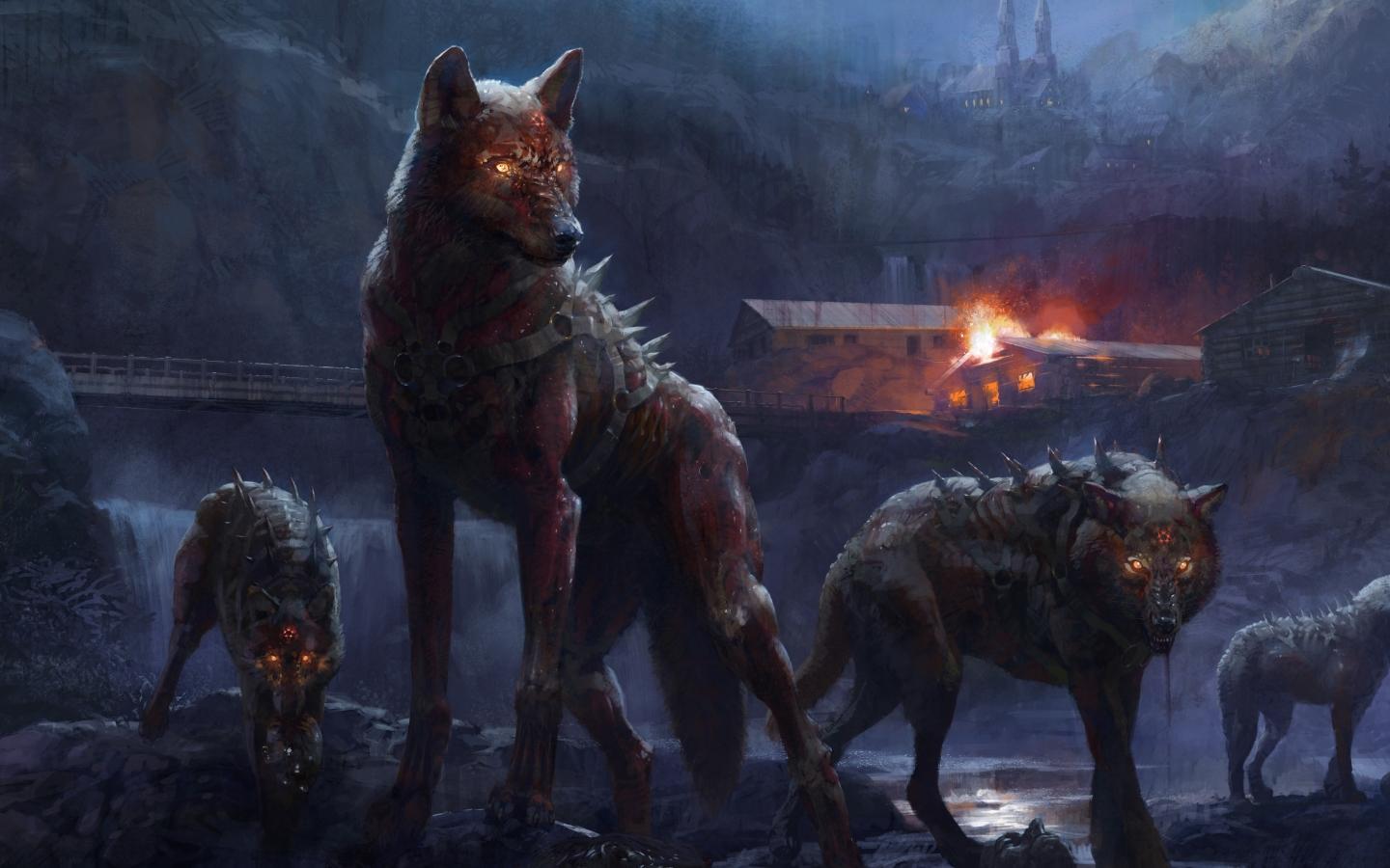 1440x900 Wolf Pack 1440x900 Wallpaper, HD Animals 4K Wallpaper, Image, Photo and Background
