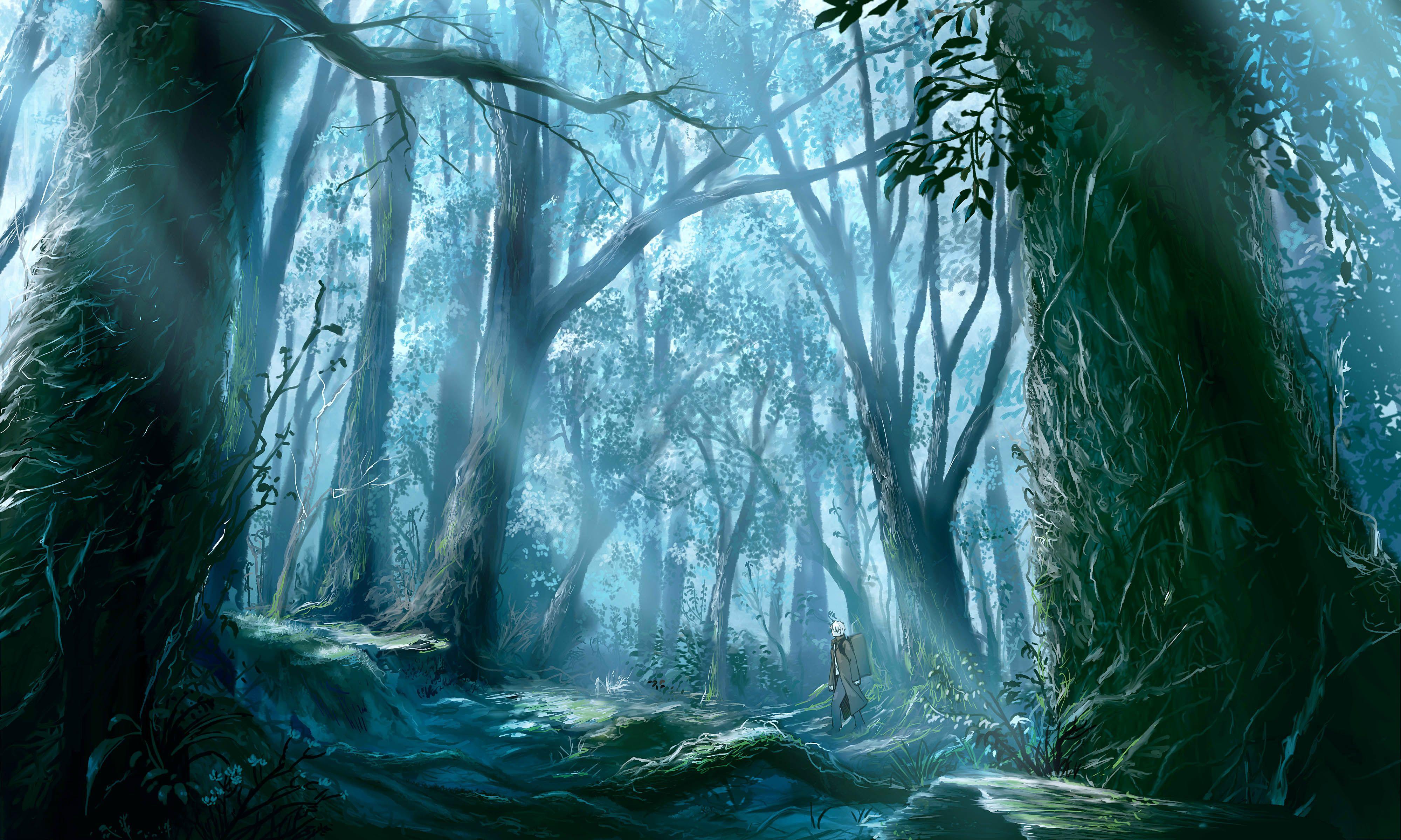 4000x2400 Subtle Anime Wallpaper