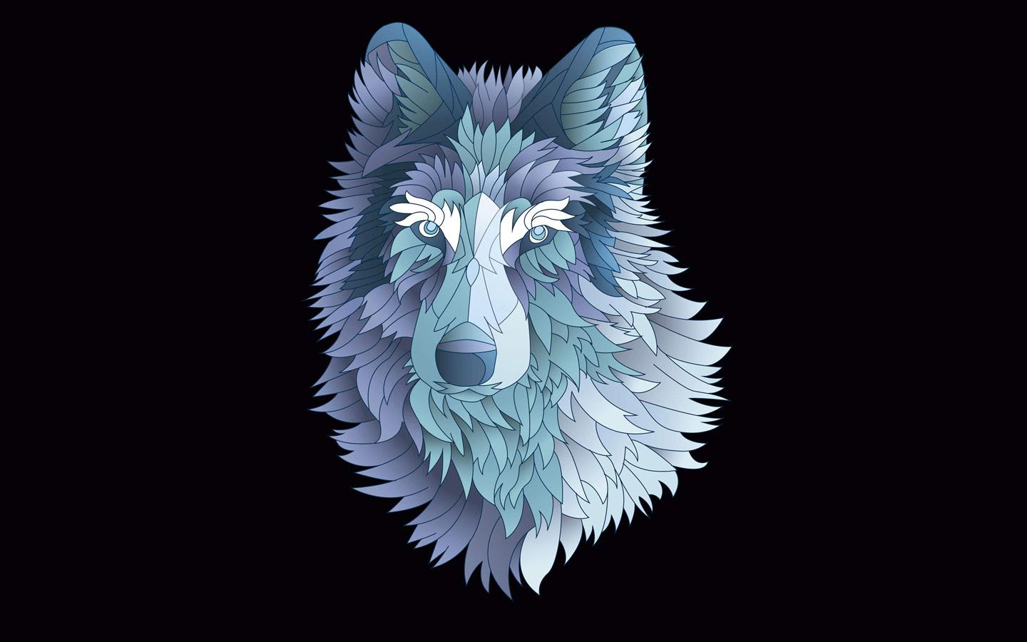 1440x900 Abstract Wolf Wallpaper. Background, Desktop Image, Photo, HD