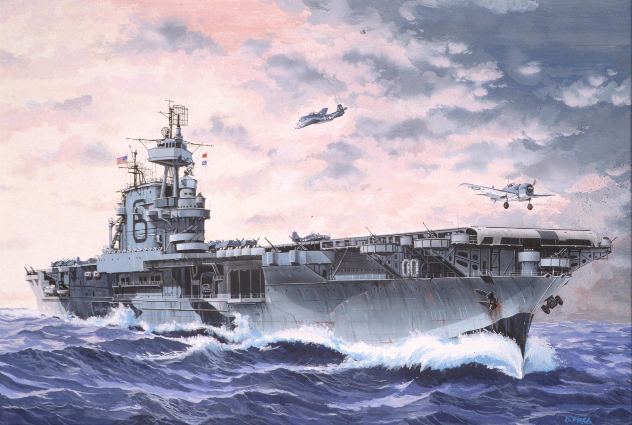 2048x1376 World War 2 Ships Wallpaper