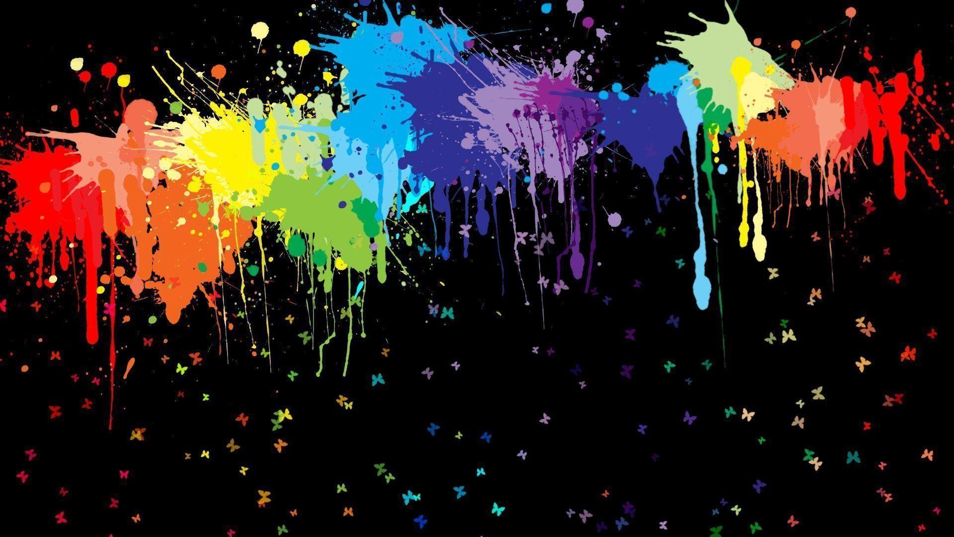 1920x1080 Pin oleh Tim Russ di Wallpaper. Wallpaper pelangi, Wallpaper abstrak, Wallpaper seni
