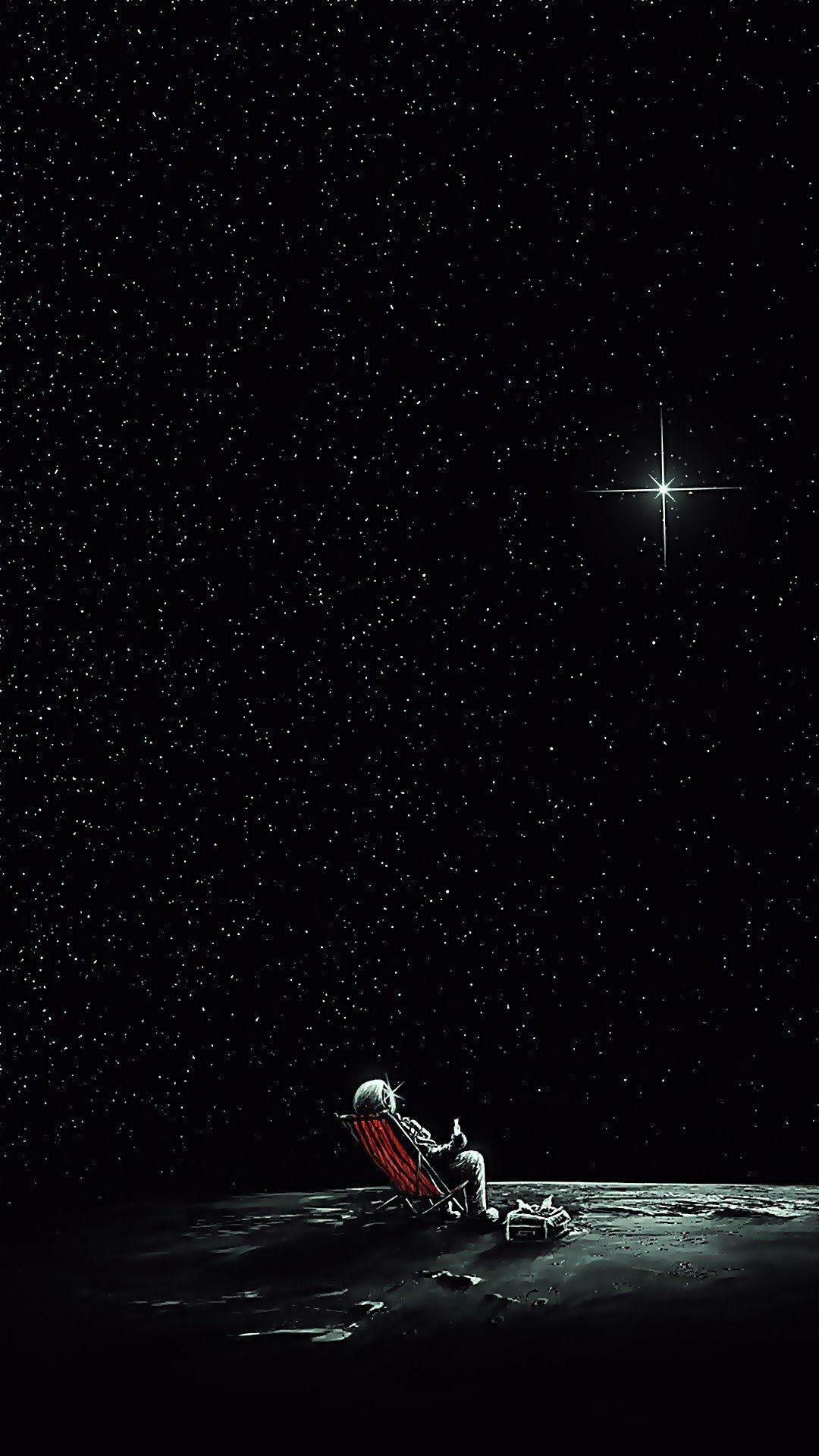 1080x1920 Dark Space Mobile Wallpaper