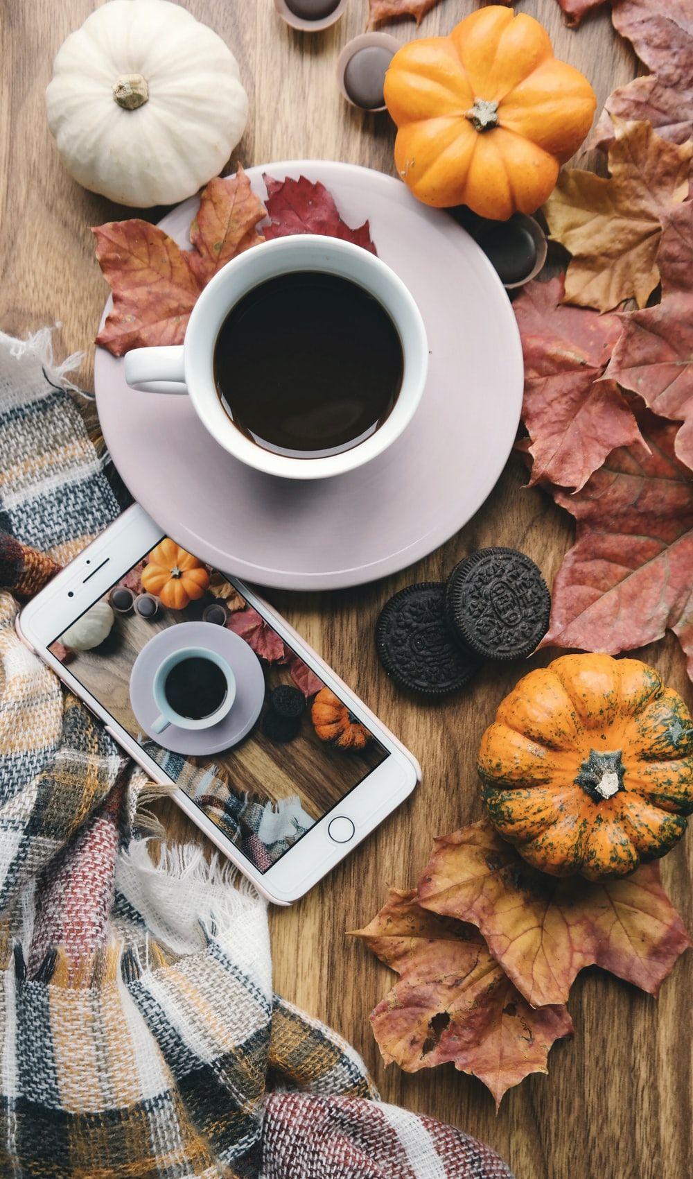 1000x1700 Autumn Coffee Picture. Download Free Image