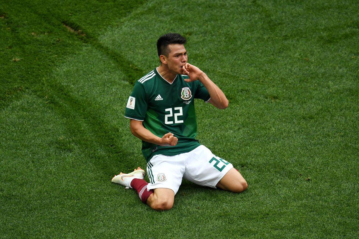 1200x800 Everton target Chucky Lozano puts Germany to the sword as Mexico lead Blue Mersey